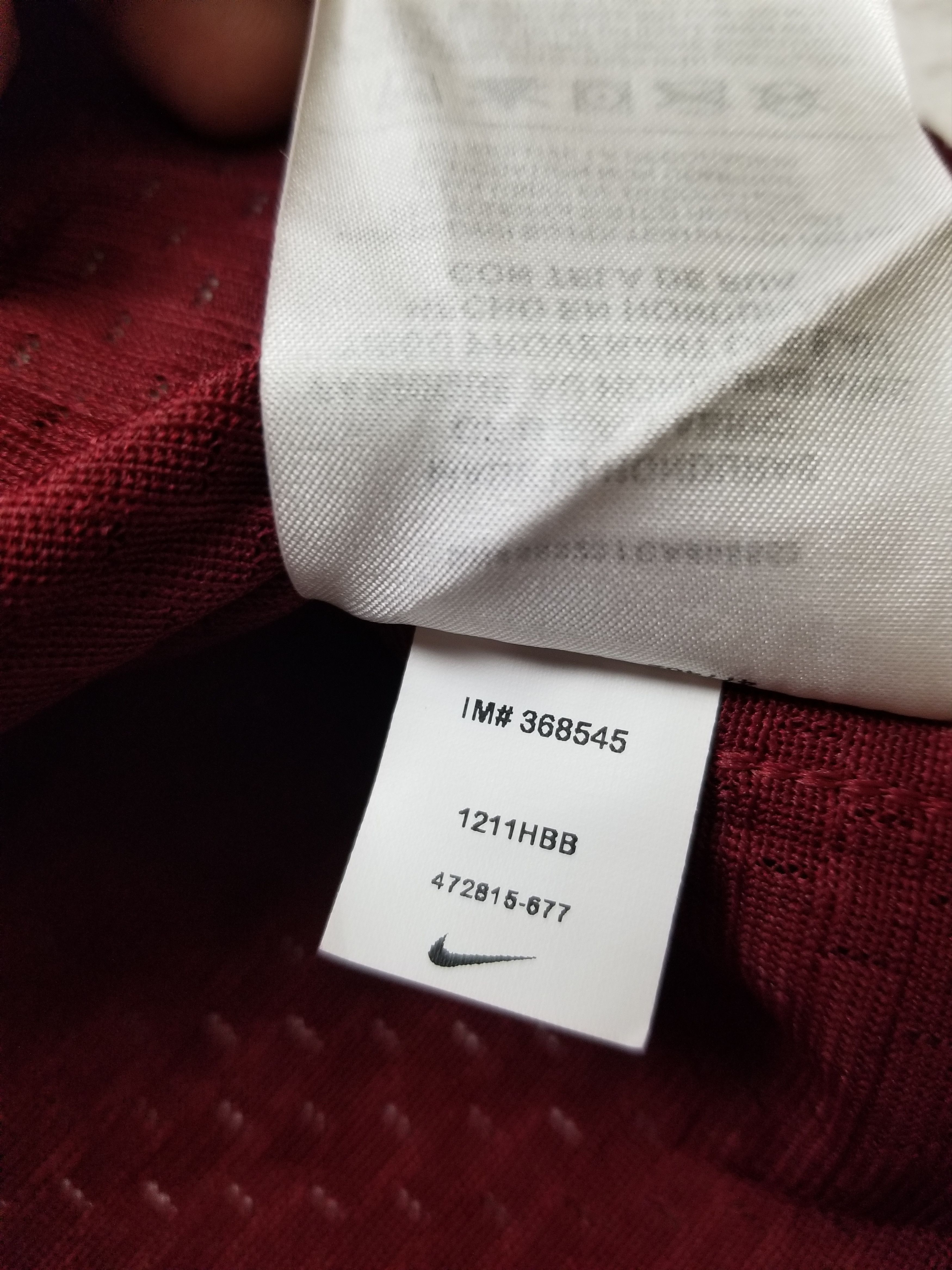 Nike Nike Washington Redskins Reed #86 Burgundy NFL Jersey Size US M / EU 48-50 / 2 - 16 Thumbnail