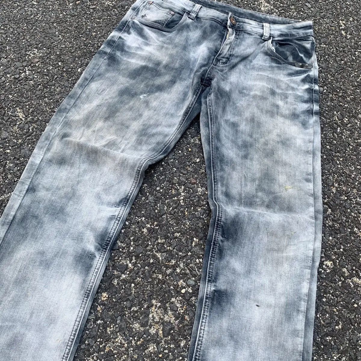 Japanese Brand Niurendangdao Jeans 32x33 Denim Rugged Pants Nice Design Size US 32 / EU 48 - 4 Thumbnail