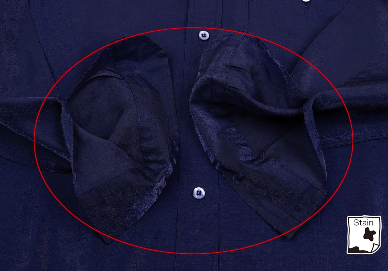 Issey Miyake Shiny Rayon-Nylon Long Sleeve Shirt in Blue, Size L Size US L / EU 52-54 / 3 - 10 Thumbnail