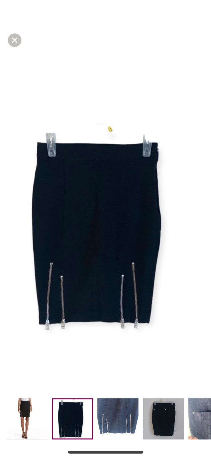 T by Alexander Wang T by Alexander wang black pencil skirt size 2 Size 26" / US 2 / IT 38 - 1 Thumbnail