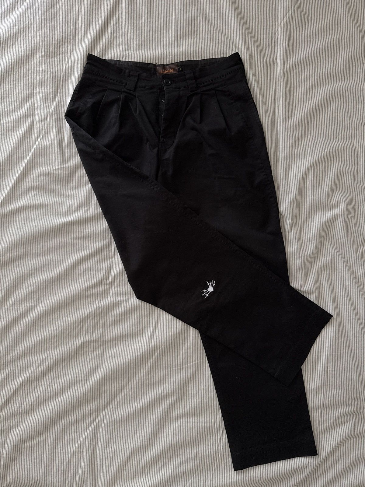 Hidden Character Black Trousers