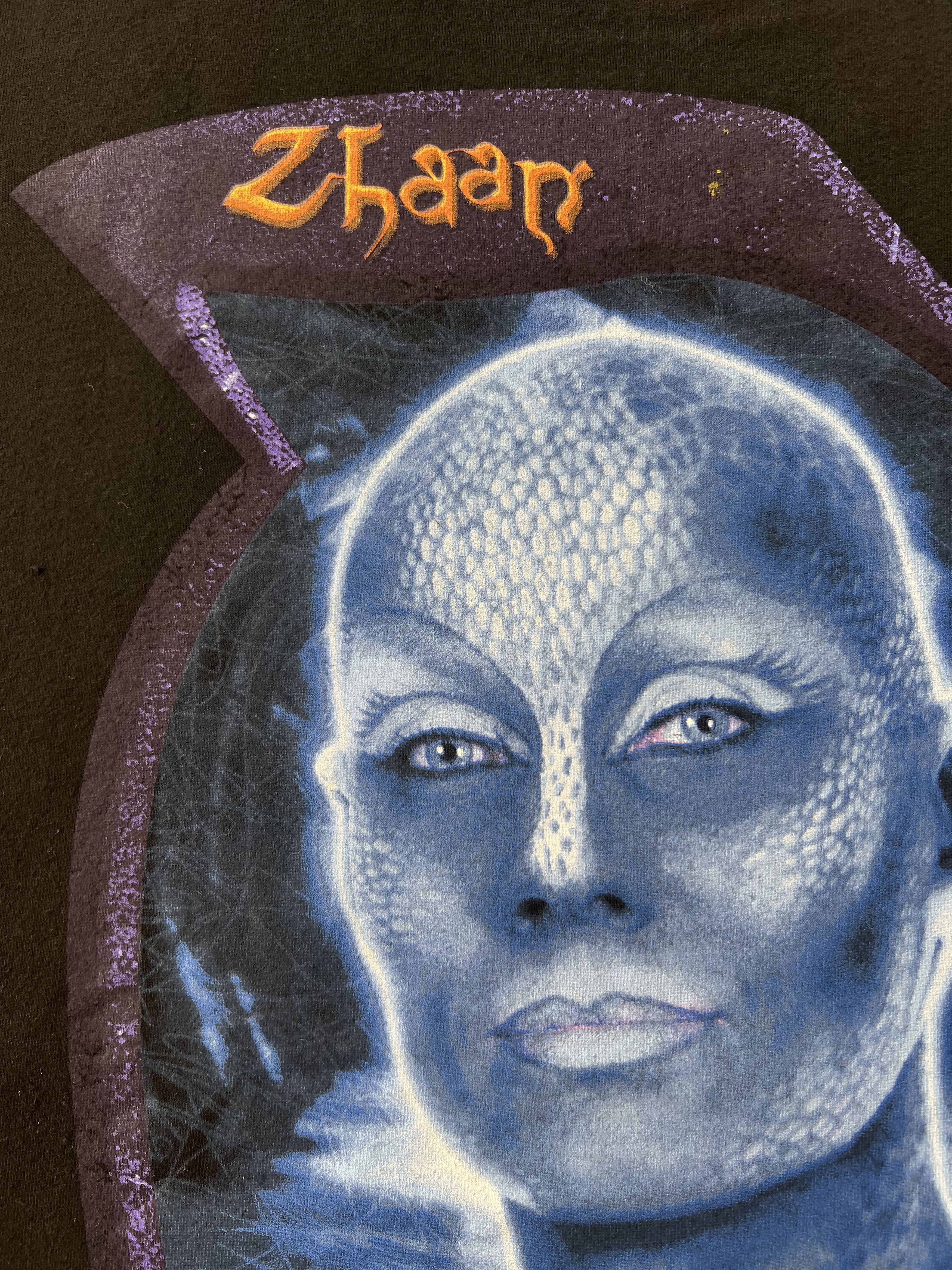 Vintage Vintage 90s Farscape Zhaan TV Series Signed by Virginia Hey Size US XL / EU 56 / 4 - 4 Thumbnail