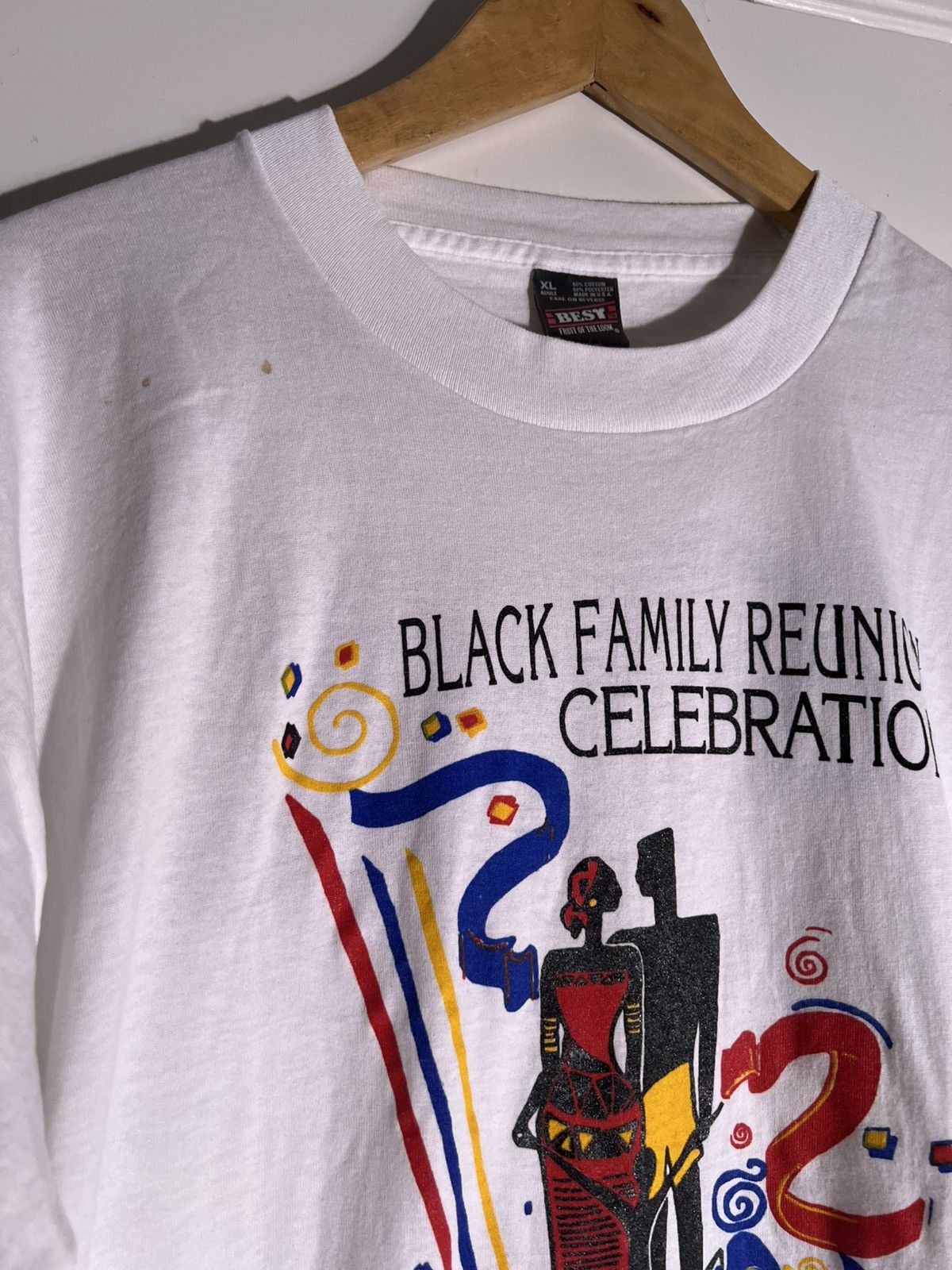 Vintage 80’s 90’s VTG Vintage Black Family Reunion Equal Retro Shirt Size US XL / EU 56 / 4 - 3 Thumbnail