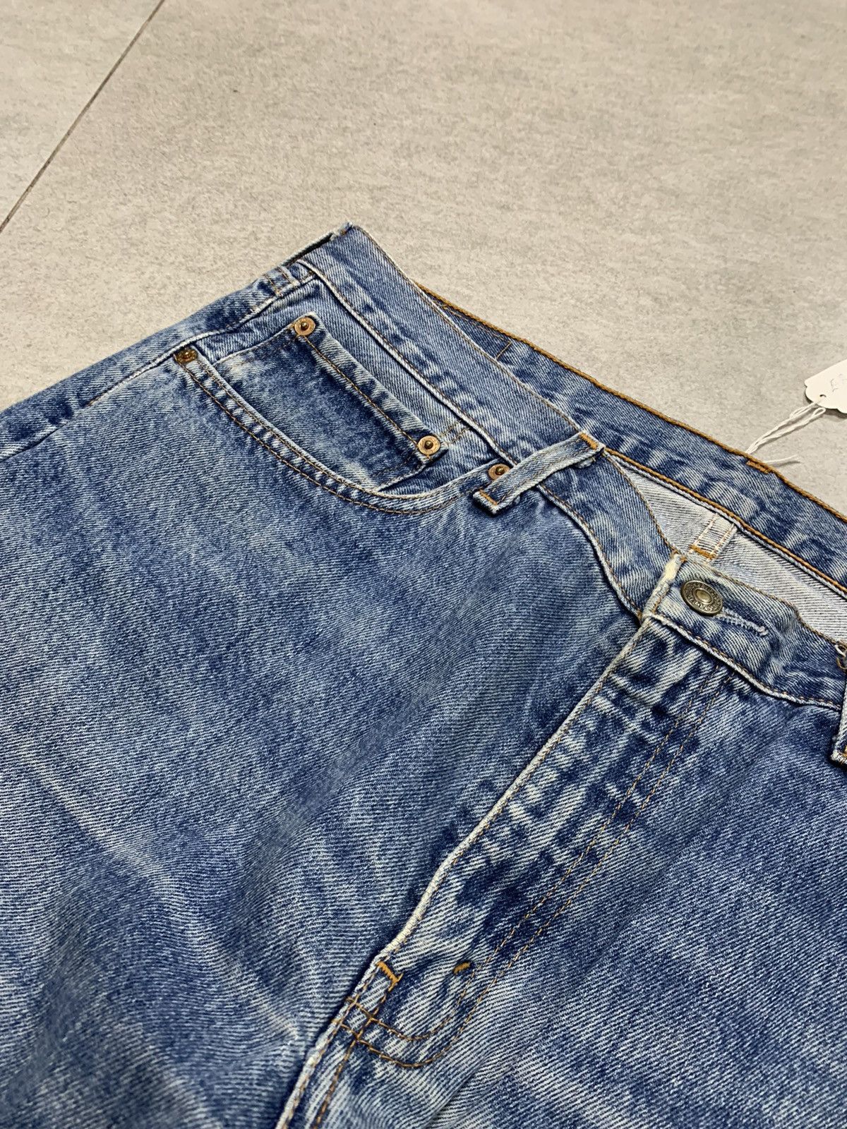Levi's Vintage Clothing Y2k 00s Vintage Blue faded wide Leg Levi 751 Denim jeans Size US 36 / EU 52 - 4 Thumbnail