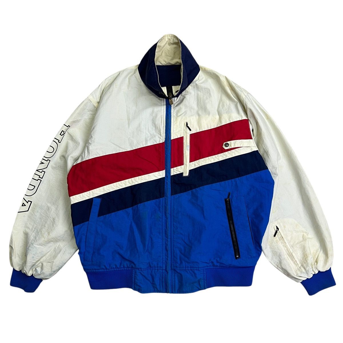 Honda 🔥 VINTAGE HONDA RACING TEAM INTERNATIONAL REVERSIBLE JACKET Size US L / EU 52-54 / 3 - 1 Thumbnail