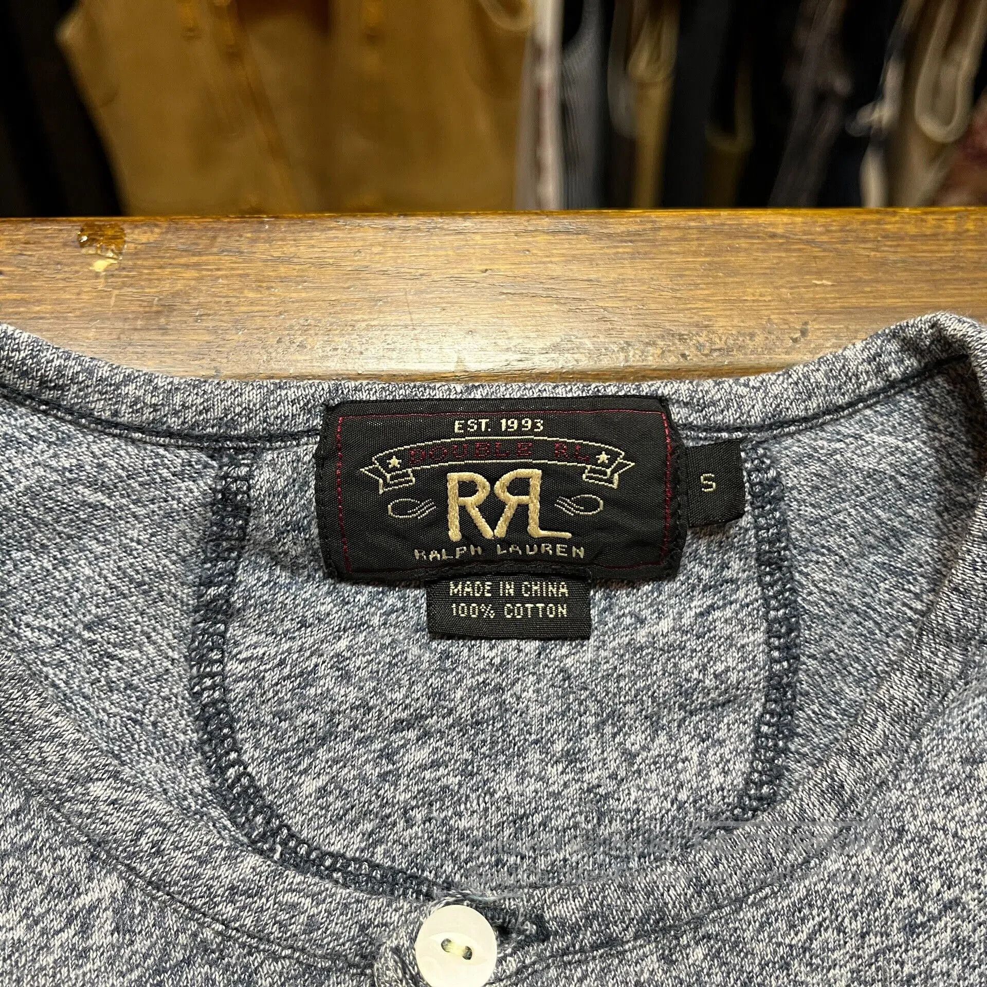 Other rrl vintage peppered long sleeve shirt. Size US S / EU 44-46 / 1 - 3 Thumbnail