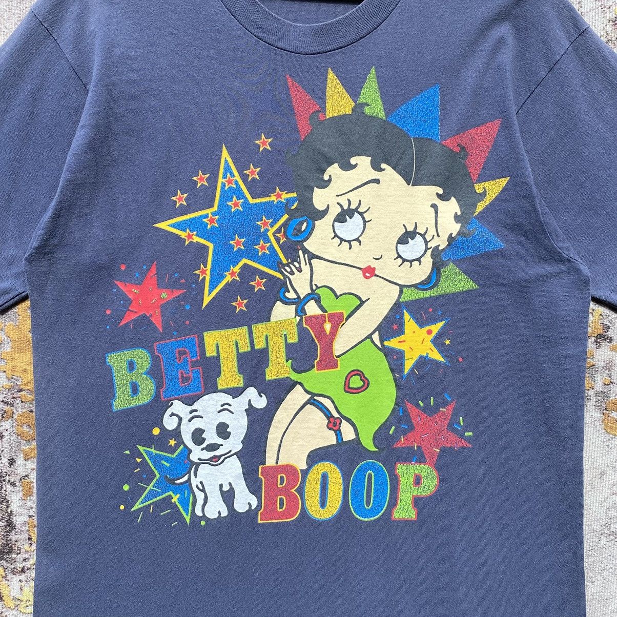 Cartoon Network Vintage 90s Betty Pop Cartoon Character Shirt SunFaded Size US M / EU 48-50 / 2 - 7 Thumbnail