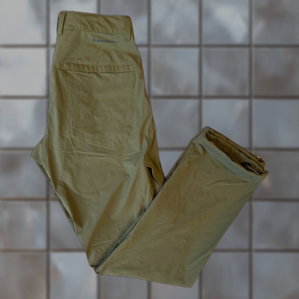 Black Diamond Black Diamond Pants Small Khaki Outdoors Hiking Utility Gorpcore Colorado Size US 29 - 1 Thumbnail