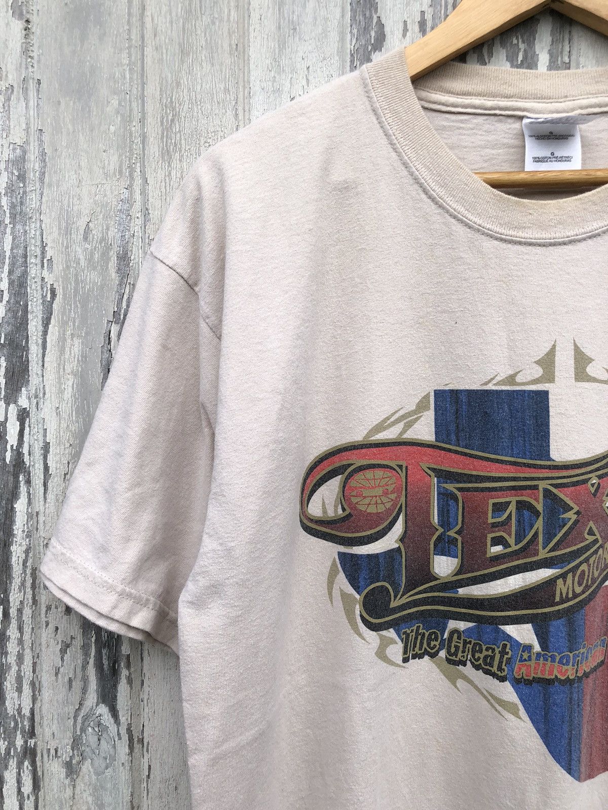 Japanese Brand × Vintage 🔥Vintage Y2K🔥Texas Motor Speedway Backhit Tshirt Size US L / EU 52-54 / 3 - 13 Thumbnail