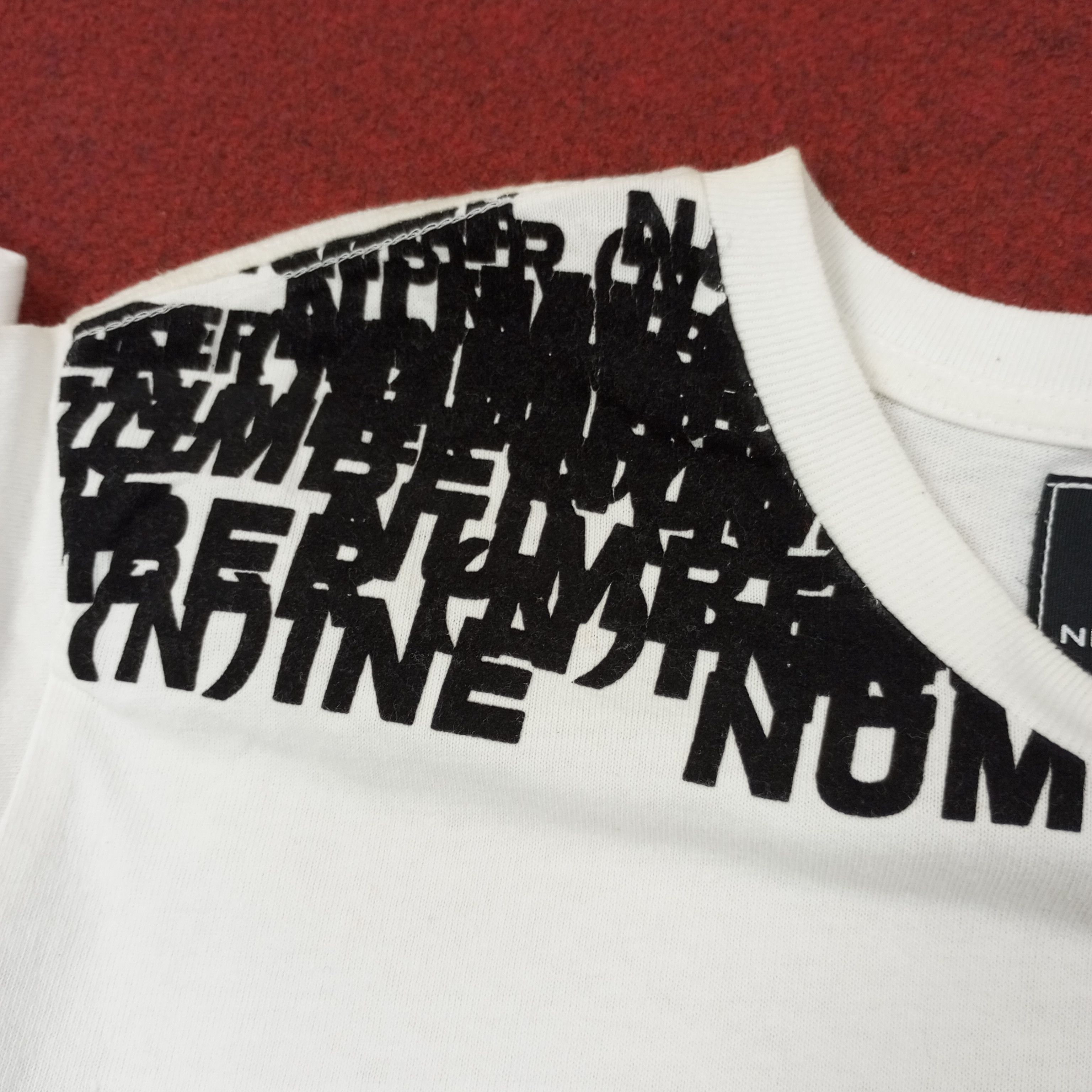 Number (N)ine Number Nine Denim Japanese Brand Tshirt c239n13 Size US M / EU 48-50 / 2 - 10 Thumbnail