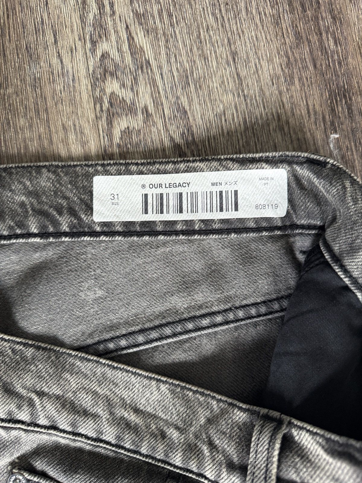 Our Legacy Our Legacy Extended Third Cut Denim Size US 31 - 4 Thumbnail