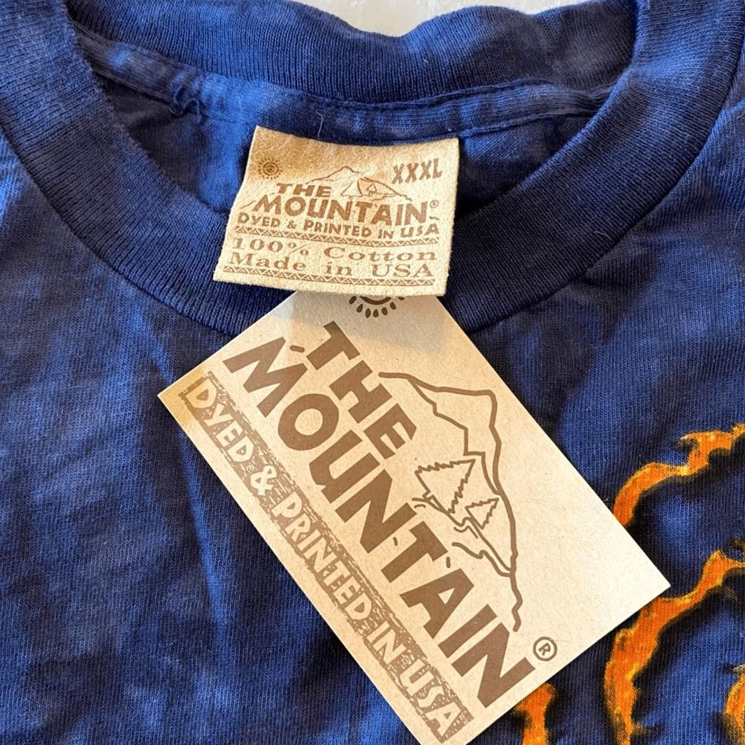 The Mountain The Mountain Shirt 3XL Blue Vintage Ancient Cave Art Tie-Dye NWT Mens T-Shirt Size US XXL / EU 58 / 5 - 6 Thumbnail