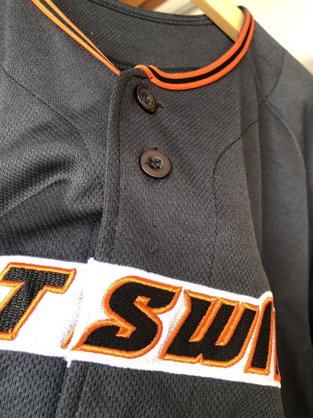 MLB Hot Swings Baseball Clup "JJANG" MLB Jersey HipHop Size US XXL / EU 58 / 5 - 6 Thumbnail