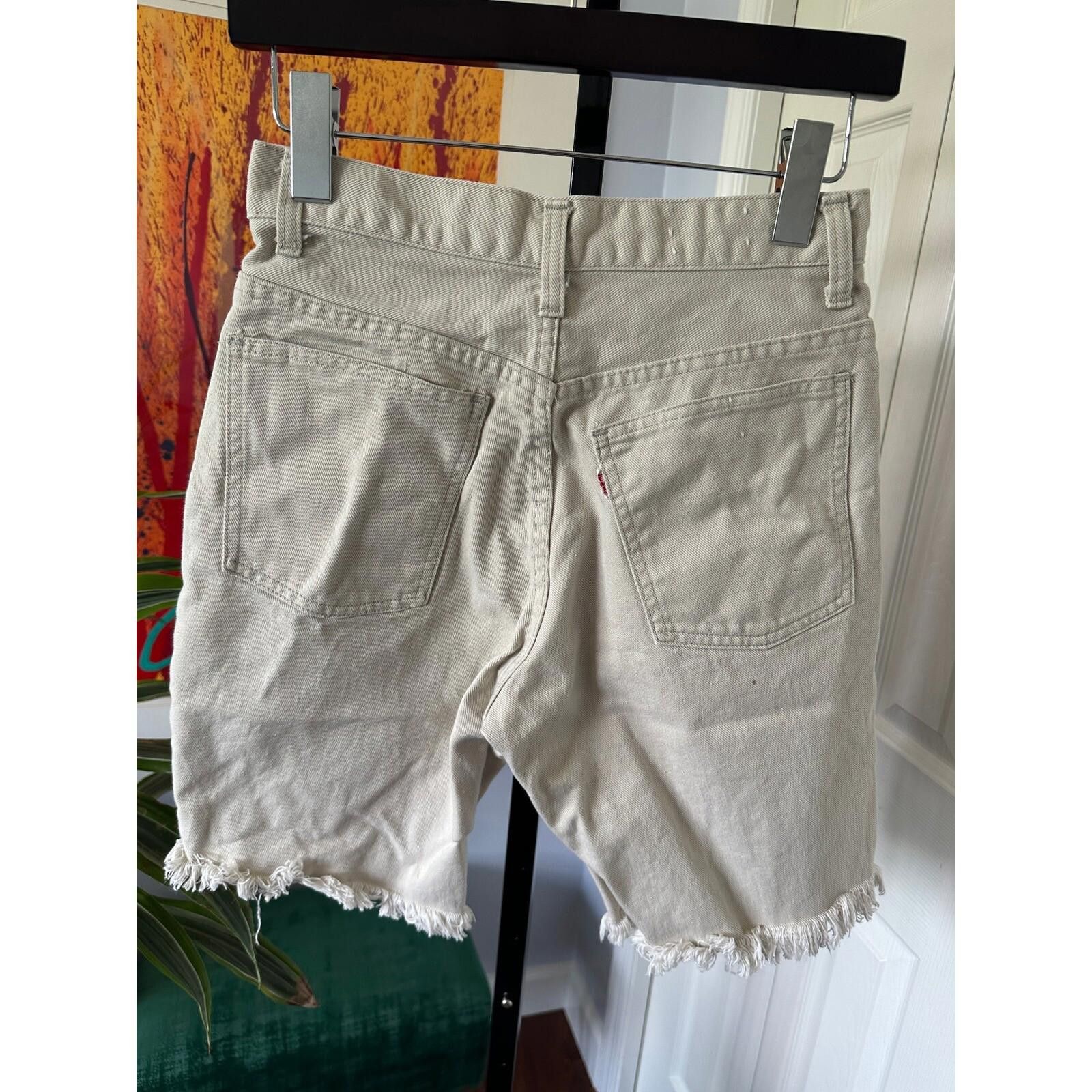Levi's Levi's Big E White Tab Cut-Off Short 27 Talon 42, 1960s Size US 27 - 2 Thumbnail