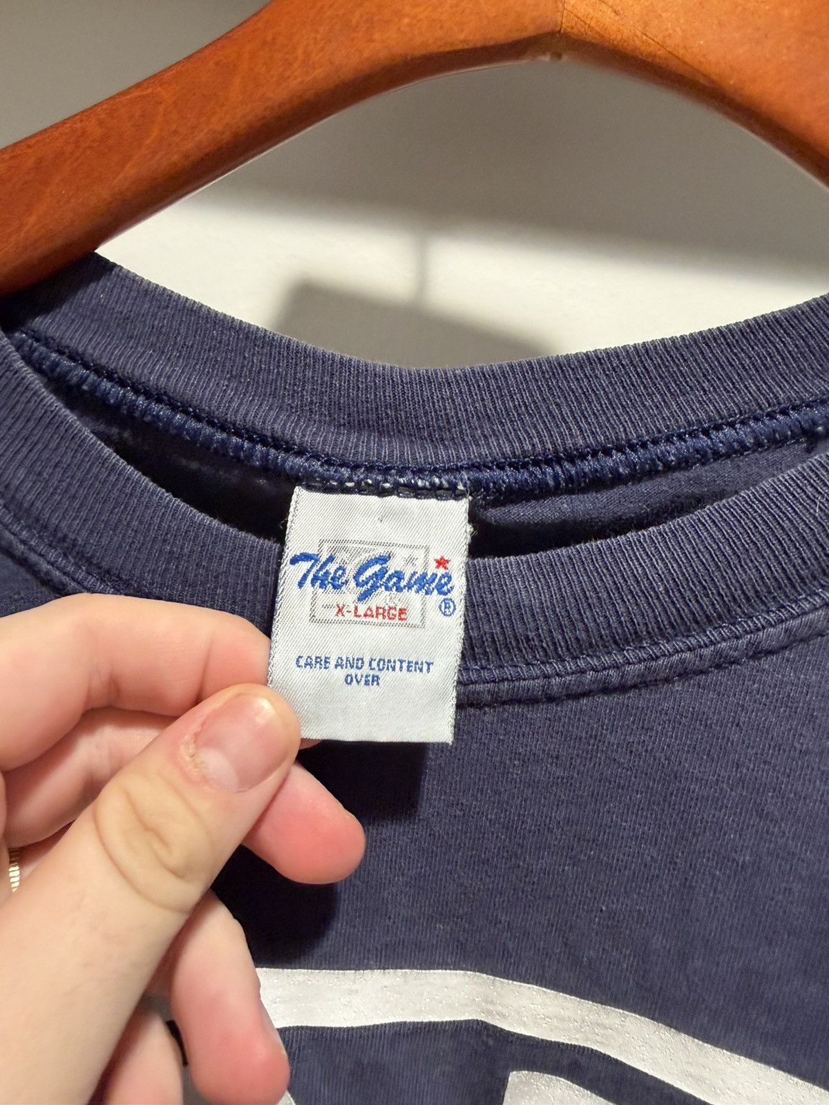 Other Vintage UNH Football Tee Size US L / EU 52-54 / 3 - 3 Thumbnail