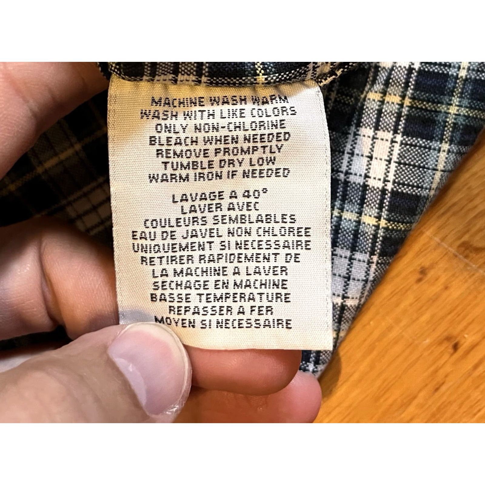 Vintage VINTAGE Denim & Supply Ralph Lauren Shirt Men’s XL Black Green Plaid Size US XL / EU 56 / 4 - 5 Thumbnail
