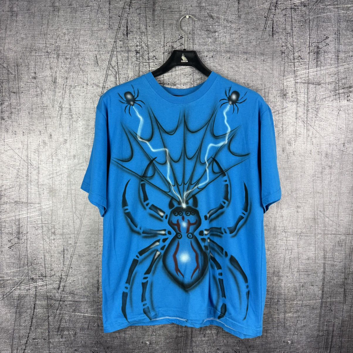 Other Vintage Y2K Spider Graphic Tee rave Opium Goth t shirt Size US M / EU 48-50 / 2 - 1 Thumbnail