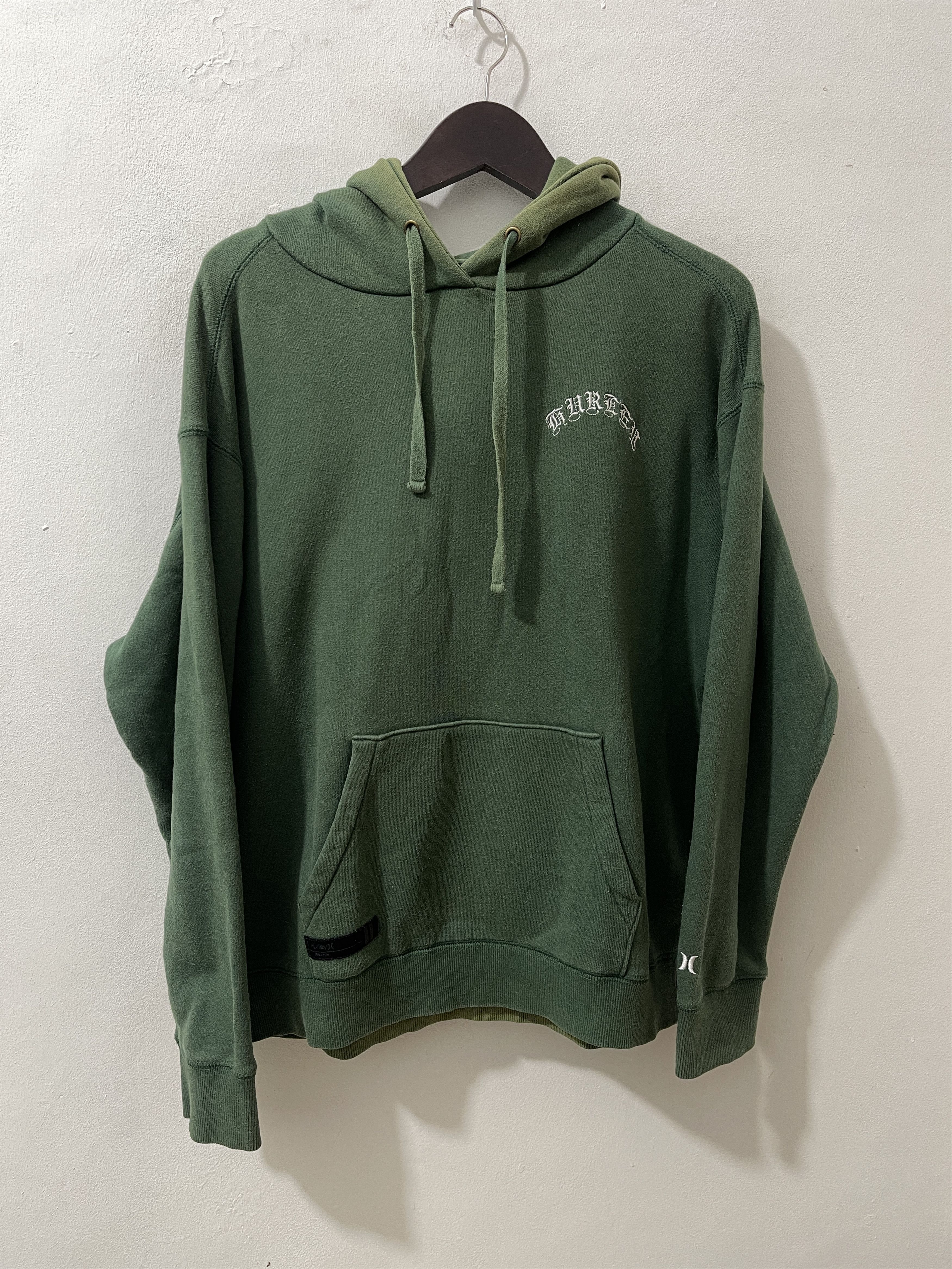 Hurley Vintage Thrashed Hurley El Loco Surf Art Pullover Hoodie Size US M / EU 48-50 / 2 - 1 Thumbnail