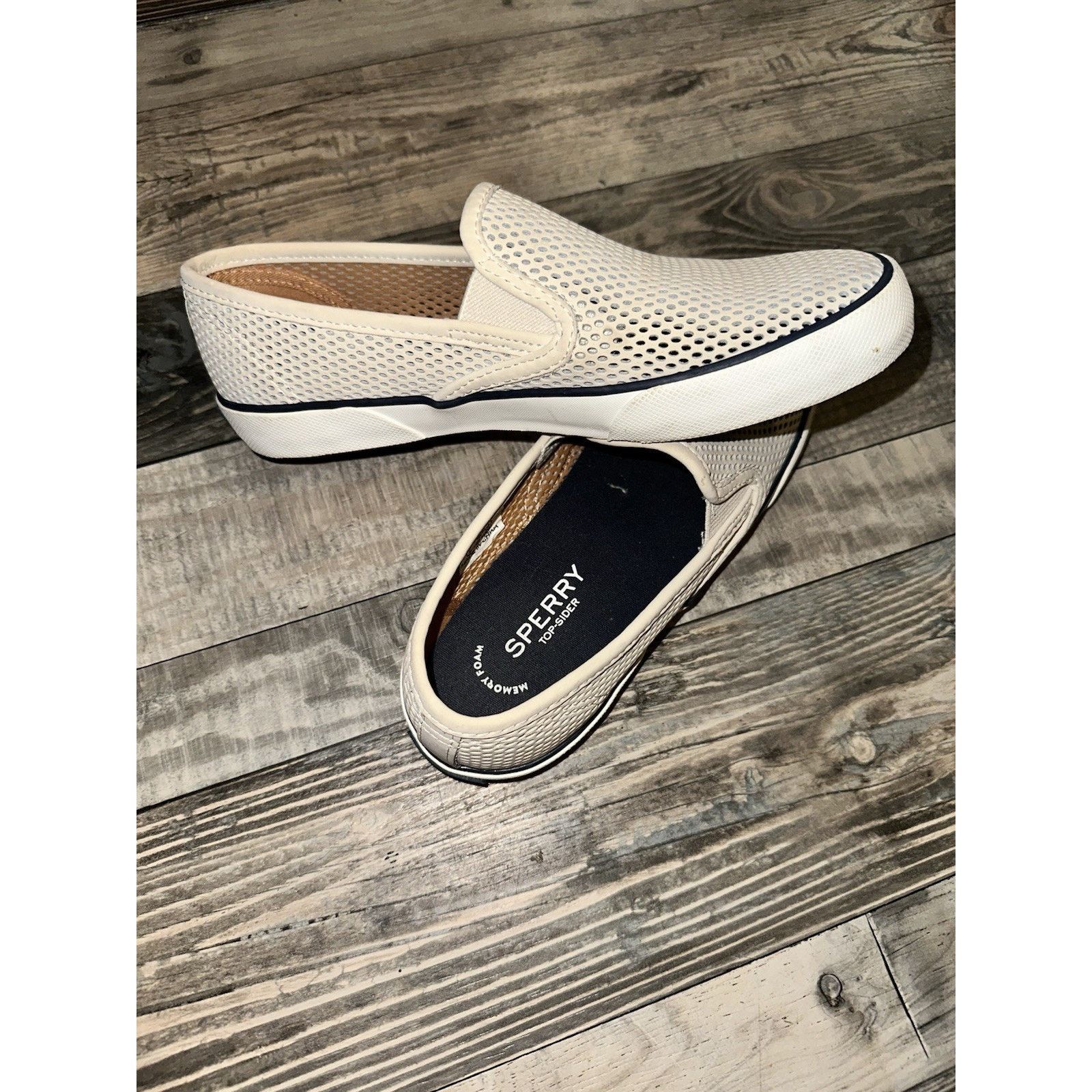 Sperry Womens Sperry Top Sider Seaside Slip On Sz 8M Size US 8 / IT 38 - 1 Thumbnail