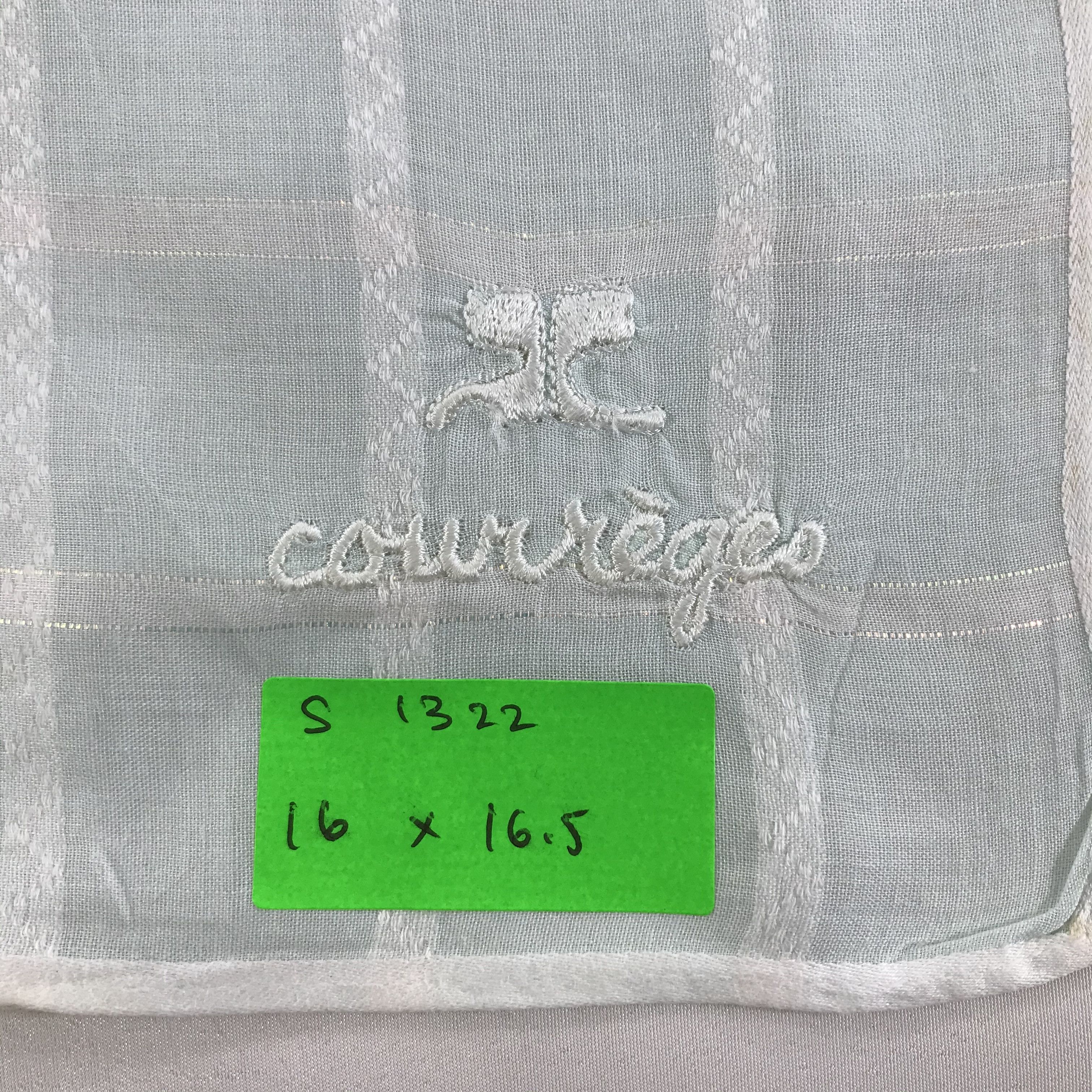 Courreges × Vintage Courreges Bandana / Handkerchief / Neckerchief - S1322 Size ONE SIZE - 5 Thumbnail