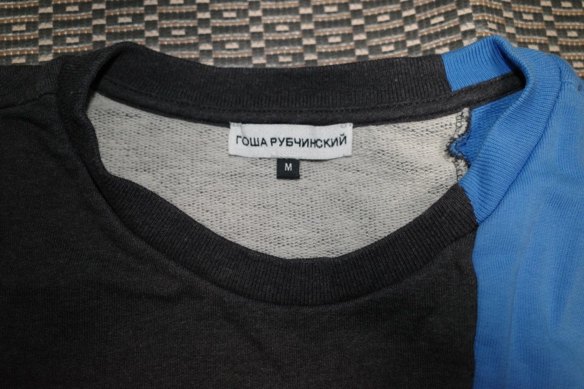 Gosha Rubchinskiy GOSHA RUBCHINSKIY COMBO LOGO SWEAT SH G012T017 Size US M / EU 48-50 / 2 - 2 Thumbnail