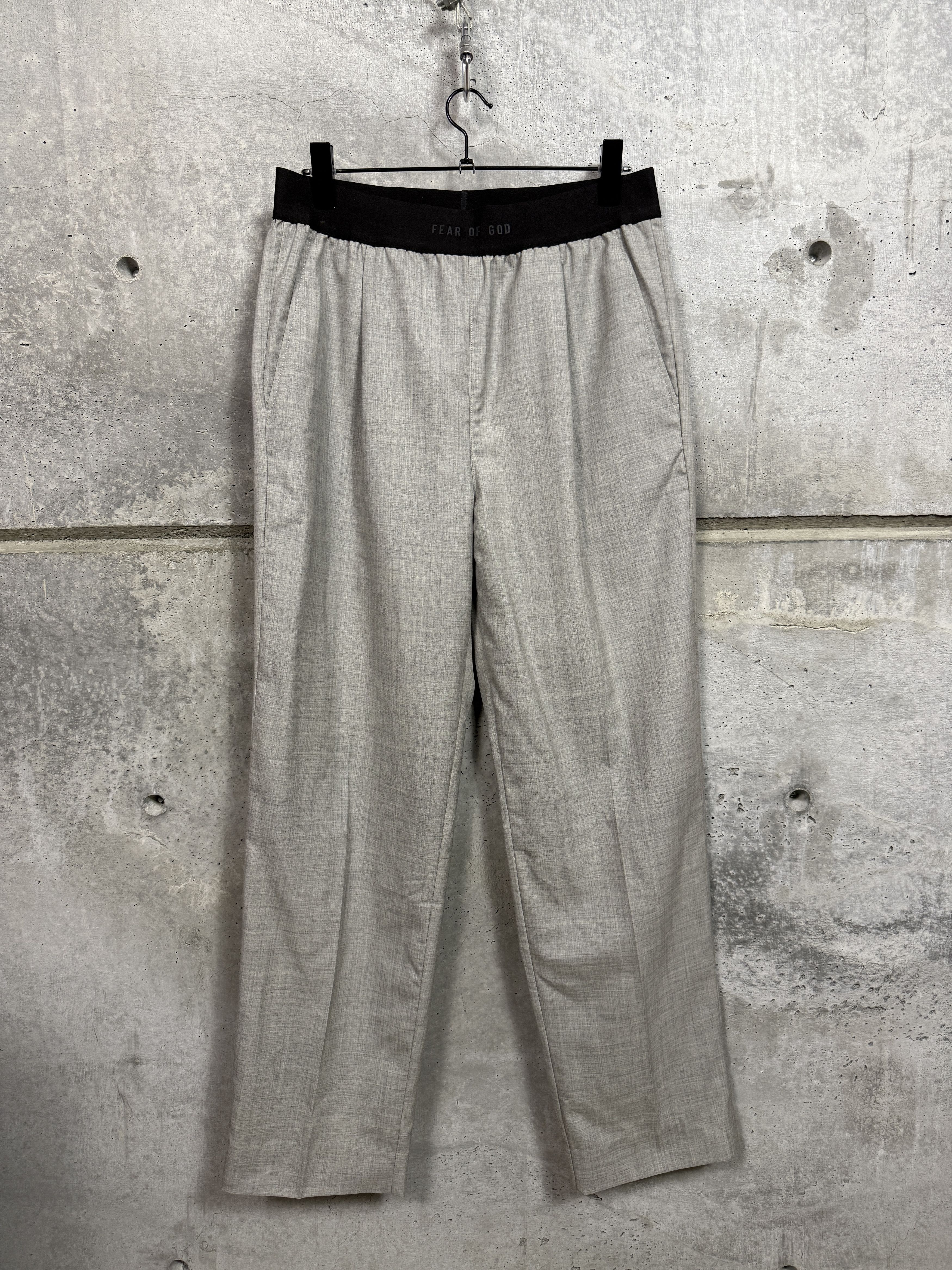 Fear of God Fear of God Everyday Straight-Leg Super 120s Wool Pants Size US 32 / EU 48 - 1 Thumbnail
