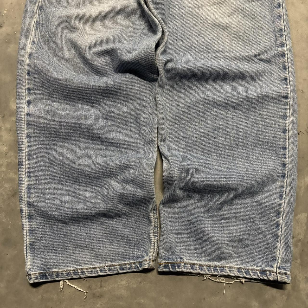 Levi's × Vintage Crazy Vintage Y2K/2000s Baggy Levi’s Light Wash Skater Denim Jeans! Size US 36 / EU 52 - 6 Thumbnail