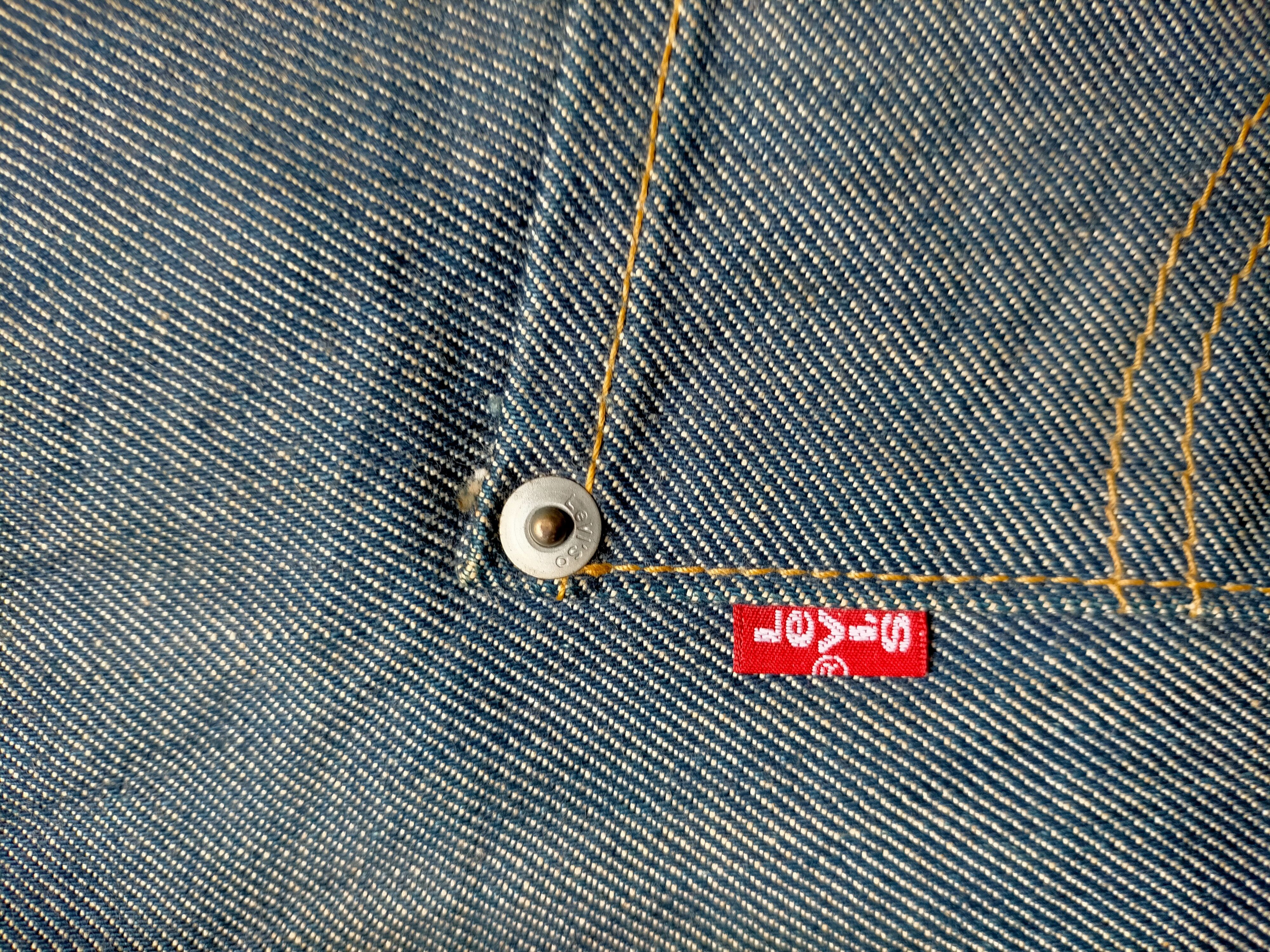 Levi's 2000s Levis Engineered Twist Leg Loose Rusty Denim Pants Size US 30 / EU 46 - 13 Thumbnail