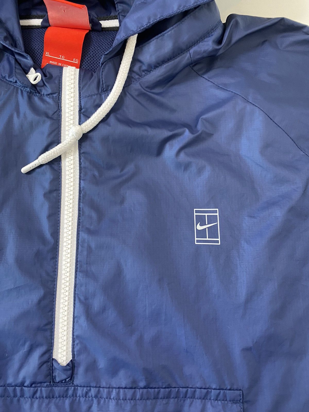Nike DESCRIPTION Nike x Fragment windbreaker, size XL, blue used Size US XL / EU 56 / 4 - 5 Thumbnail