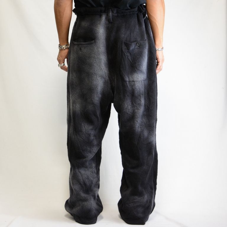 Yohji Yamamoto Yohji Yamamoto Pour Homme - Uneven Dyeing Wide Pants Size US 32 / EU 48 - 12 Thumbnail