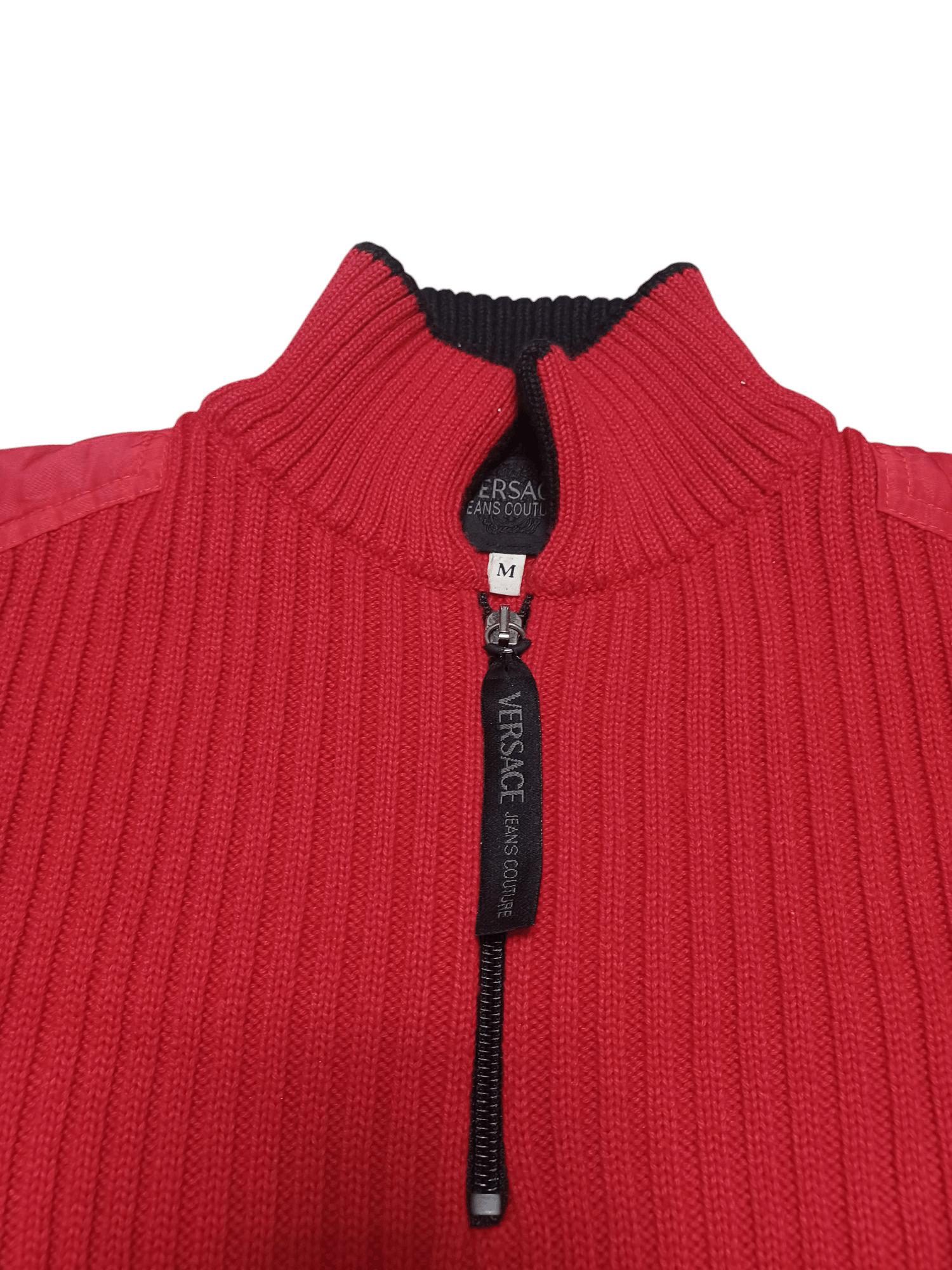 Versace Jeans Couture VERSACE JEANS COUTURE VINTAGE 00S WOOL MADE IN ITALY SWEATER Size US M / EU 48-50 / 2 - 2 Thumbnail