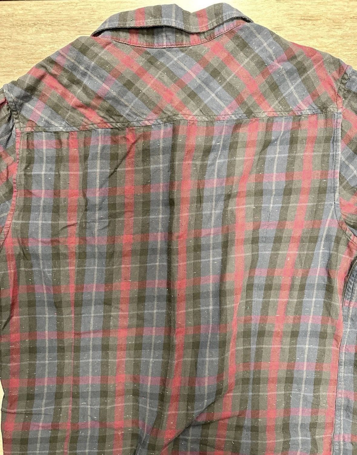 Harley Davidson Harley-Davidson Short Sleeve Flannel Shirt Size US L / EU 52-54 / 3 - 5 Thumbnail