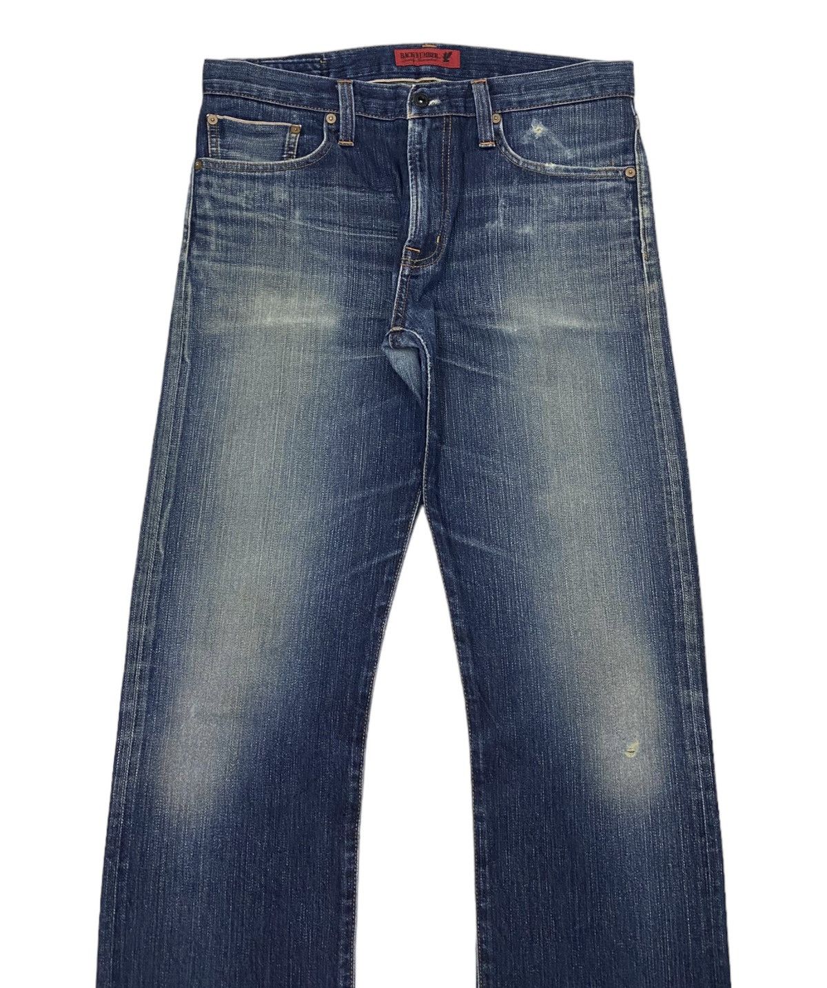 Hysteric Glamour × Japanese Brand SELVEDGE DENIM BACK NUMBER BRAND HYSTERIC GLAMOUR STYLE Size US 33 - 5 Thumbnail