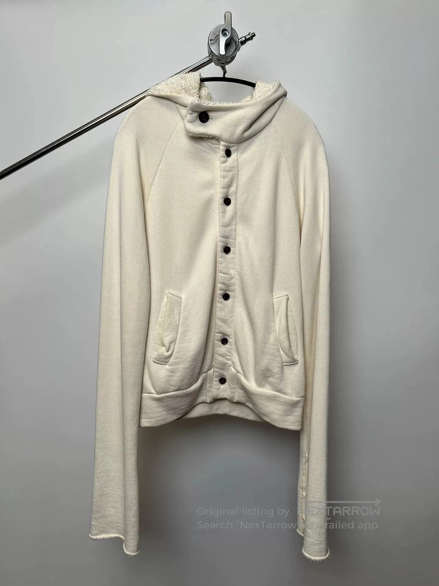 Yohji Yamamoto Yohji Yamamoto Long Sleeve Fleece Hoodie. Size US M / EU 48-50 / 2 - 5 Thumbnail