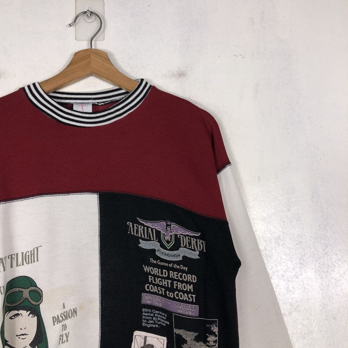 Japanese Brand 🔥Vintage Made in UK Sweatshirt Punk Design Big Logo Size US M / EU 48-50 / 2 - 7 Thumbnail