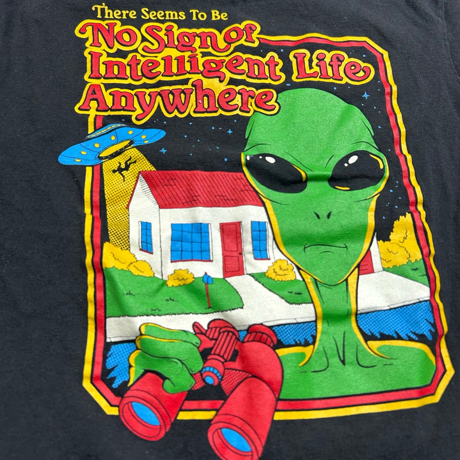 Other Alien 'There Seems To Be No Intelligent Life Anywhere' Tee Size US S / EU 44-46 / 1 - 4 Thumbnail