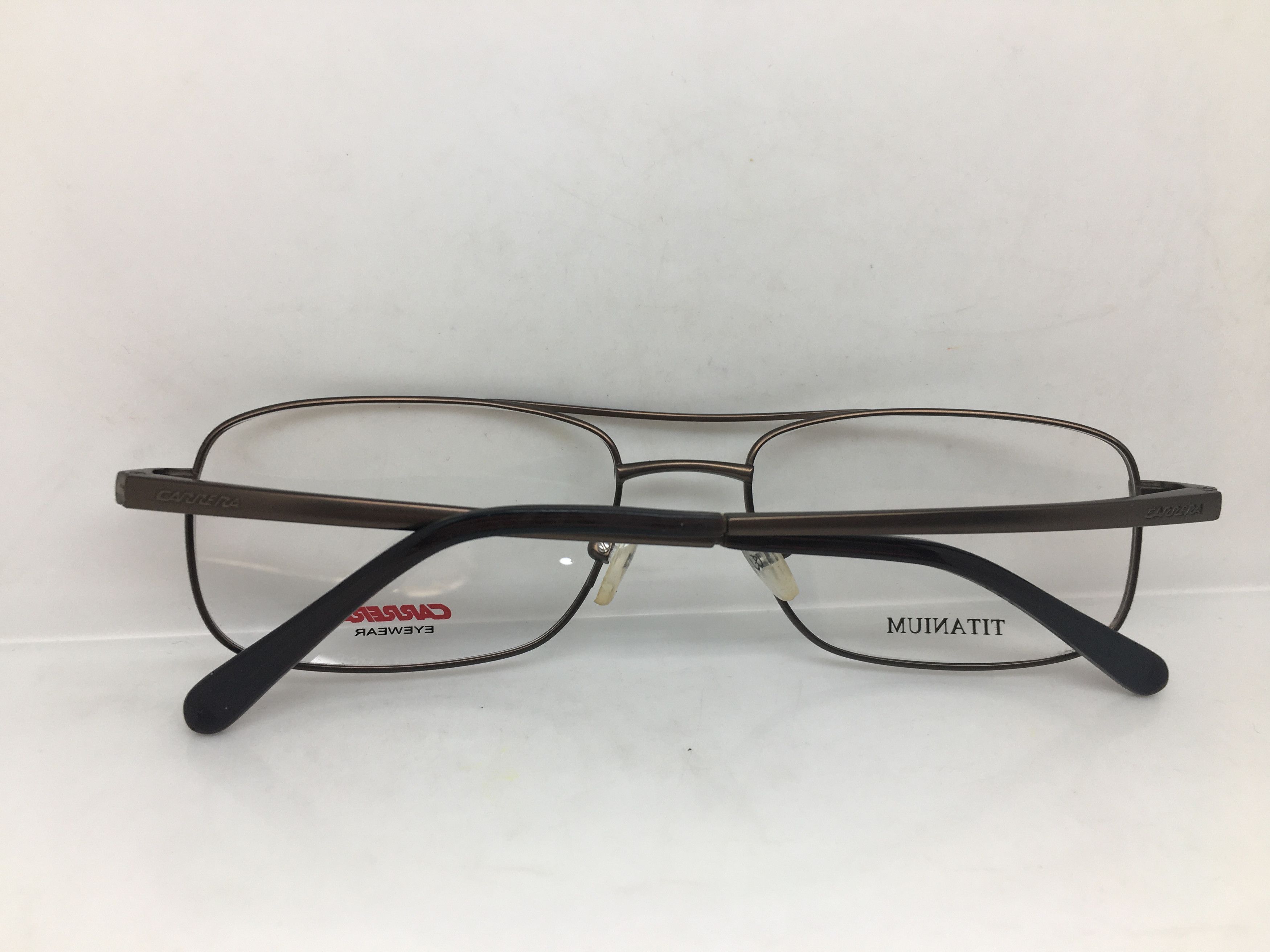 Carrera Carrera Eyewear Brown Titanium RX Eyeglasses Frame Size ONE SIZE - 6 Thumbnail