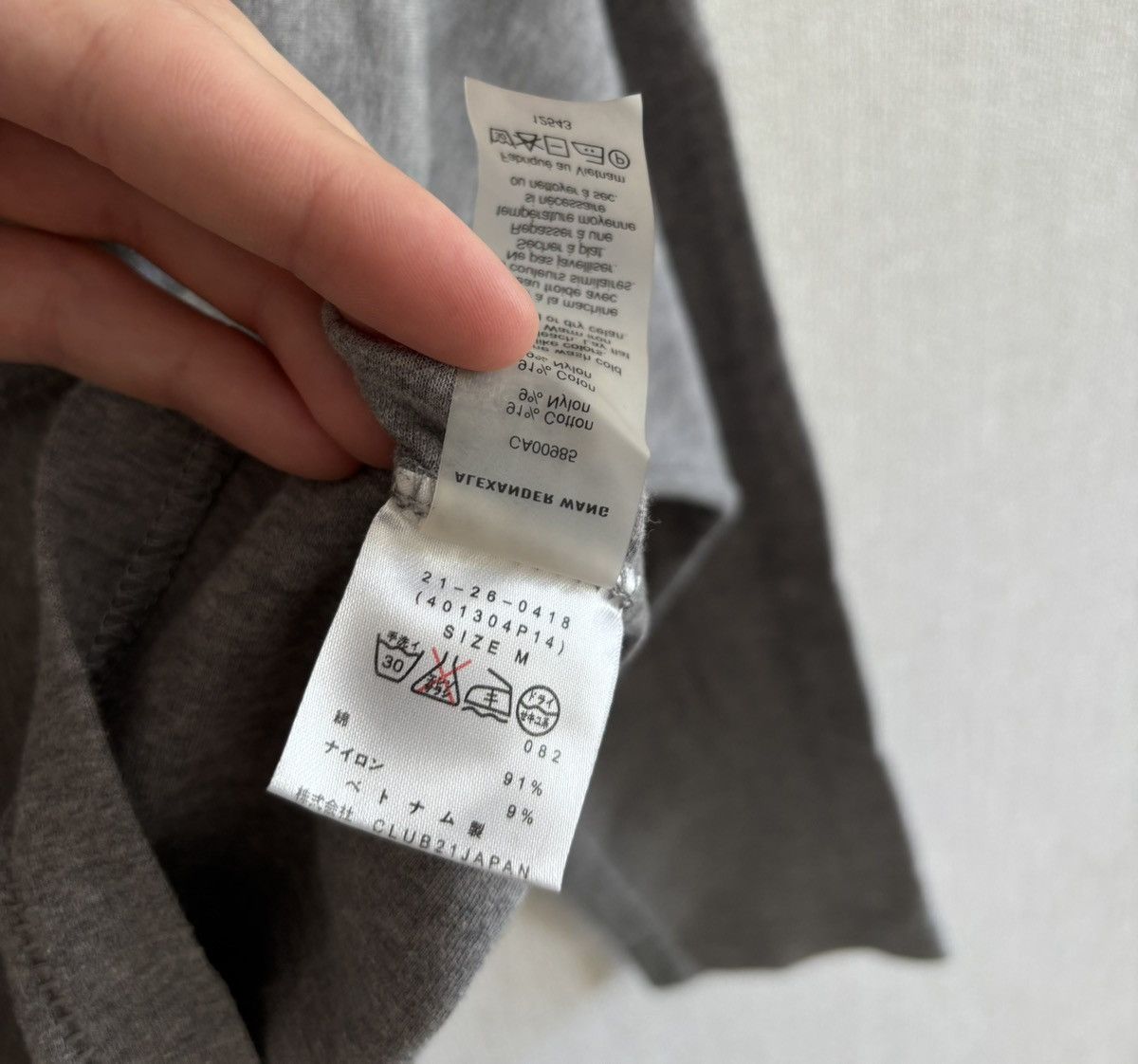 Japanese Brand × T by Alexander Wang T Alexander Wang Japanese Long Sleeve Single Stitch Size M / US 6-8 / IT 42-44 - 6 Thumbnail