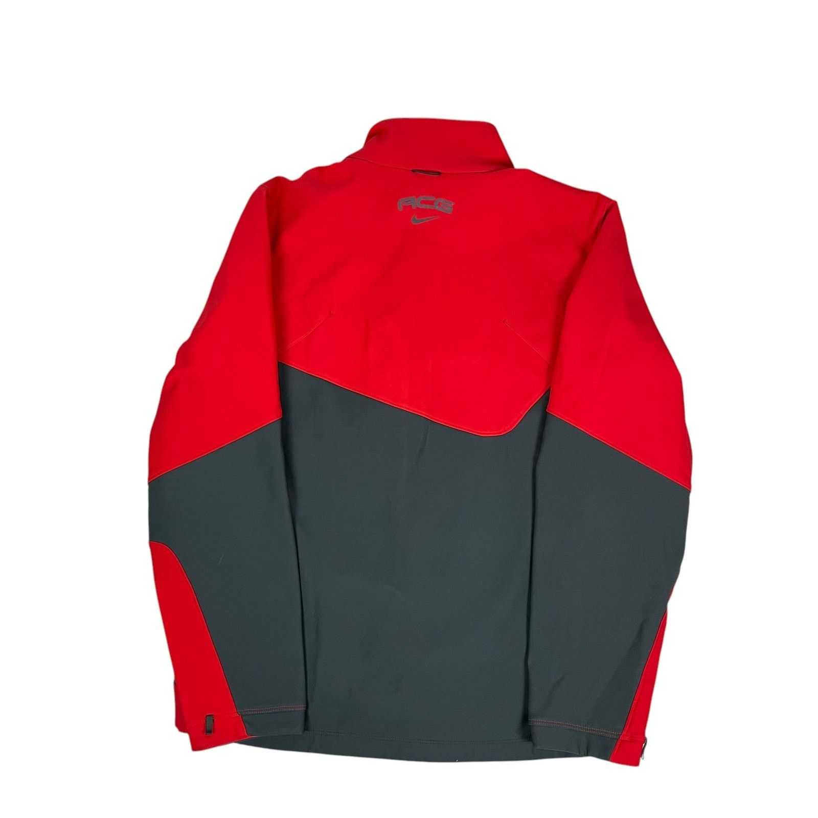 Nike × Nike ACG × Vintage Nike ACG Womens Red Fleece Lined Full Zip Jacket Medium 8-10 Size M / US 6-8 / IT 42-44 - 6 Thumbnail
