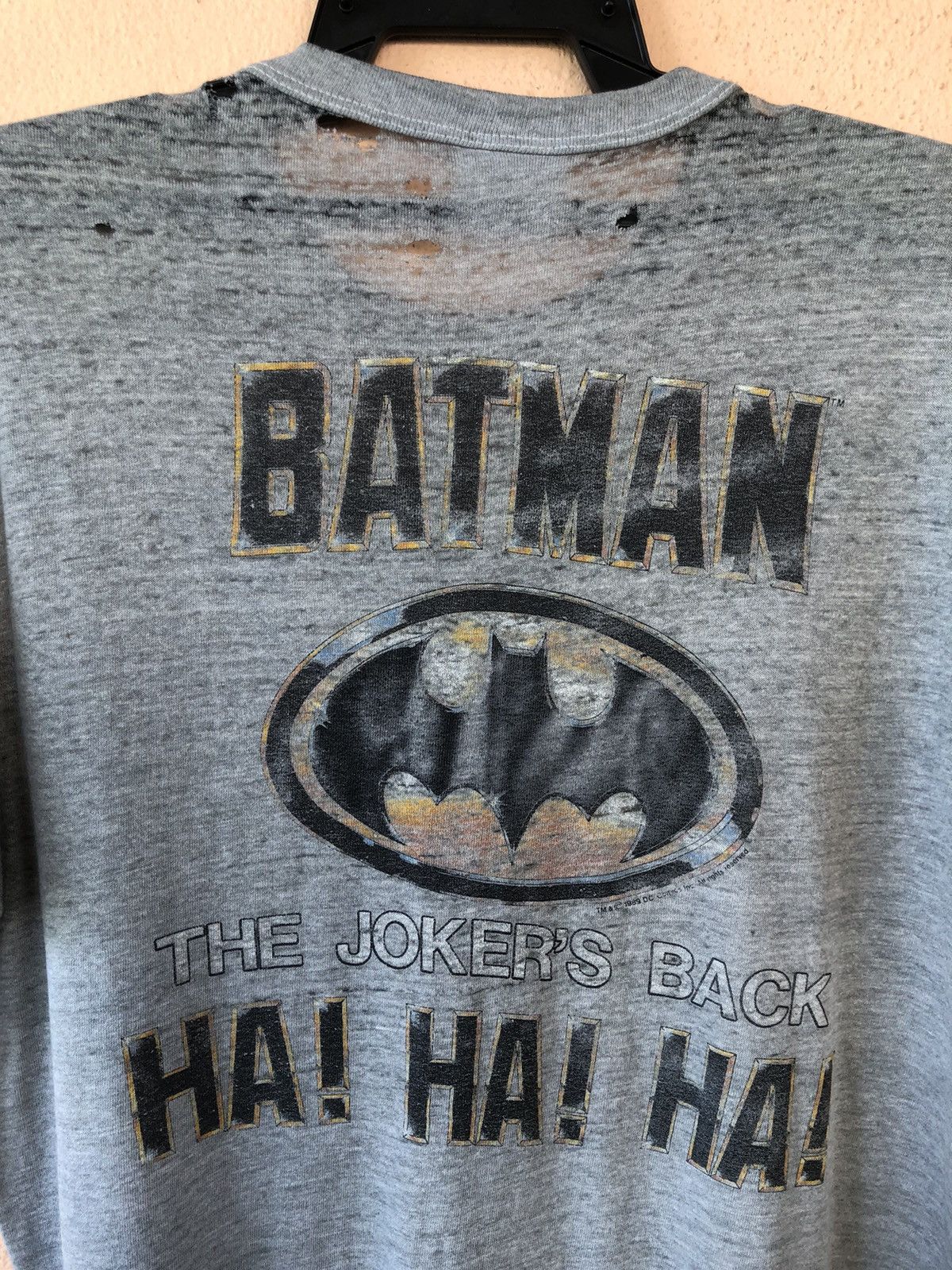 DC Comics Vintage 89s The JOKER Batman Dc Comics Movie Tee Size US L / EU 52-54 / 3 - 12 Thumbnail