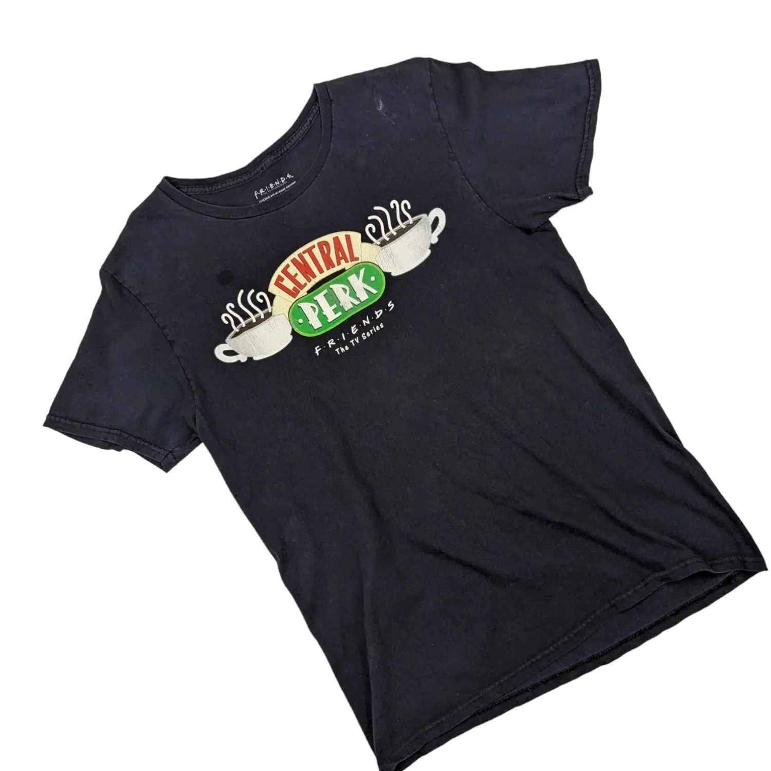 American Apparel FRIENDS Tv Series Central Perk T-Shirt Size M / US 6-8 / IT 42-44 - 2 Thumbnail