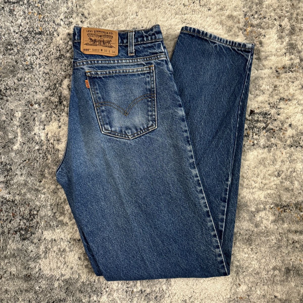 Levi's × Vintage Essential Vintage 90s Levi’s orange tab jeans Size US 32 / EU 48 - 1 Thumbnail