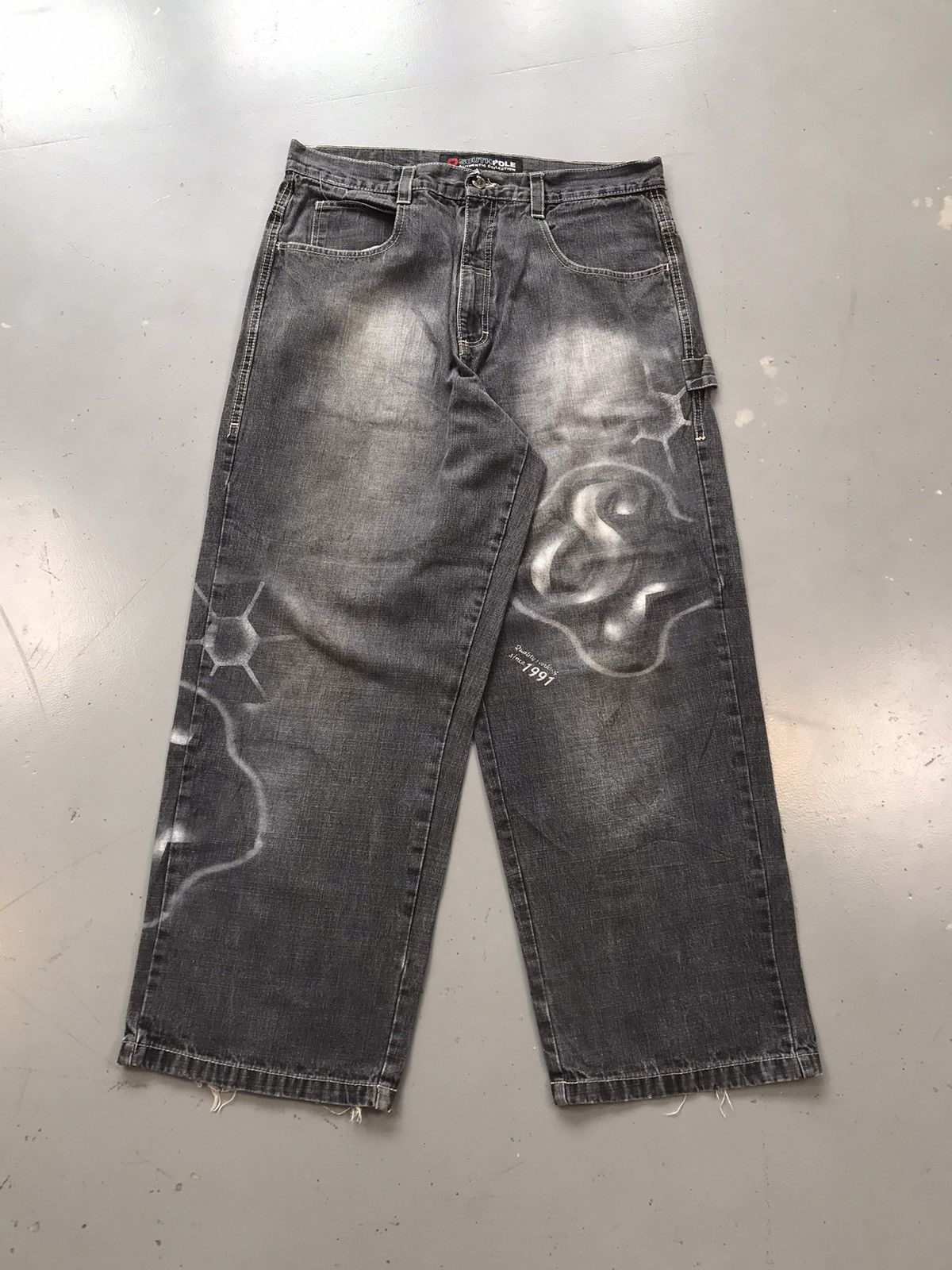 Southpole × Vintage Vintage South Pole red tab bkl straight fit Denim Pant Size US 36 / EU 52 - 1 Thumbnail