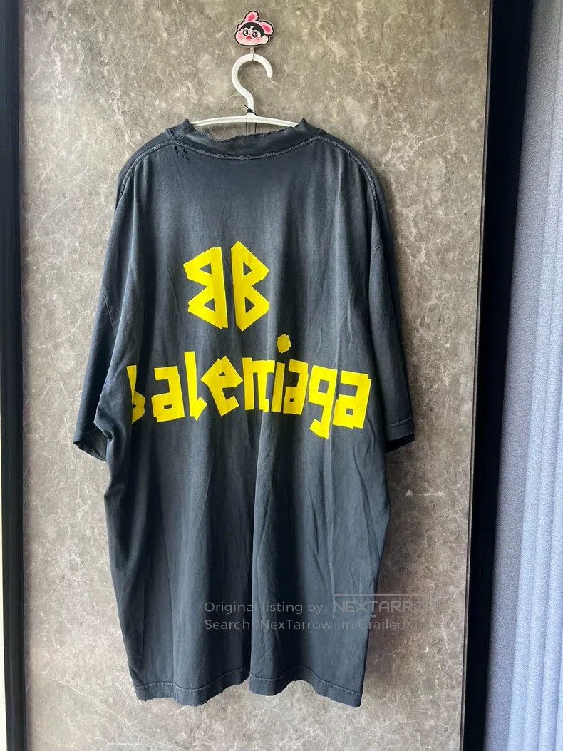 Balenciaga Balenciaga Tape Short Sleeve L Size US L / EU 52-54 / 3 - 3 Thumbnail