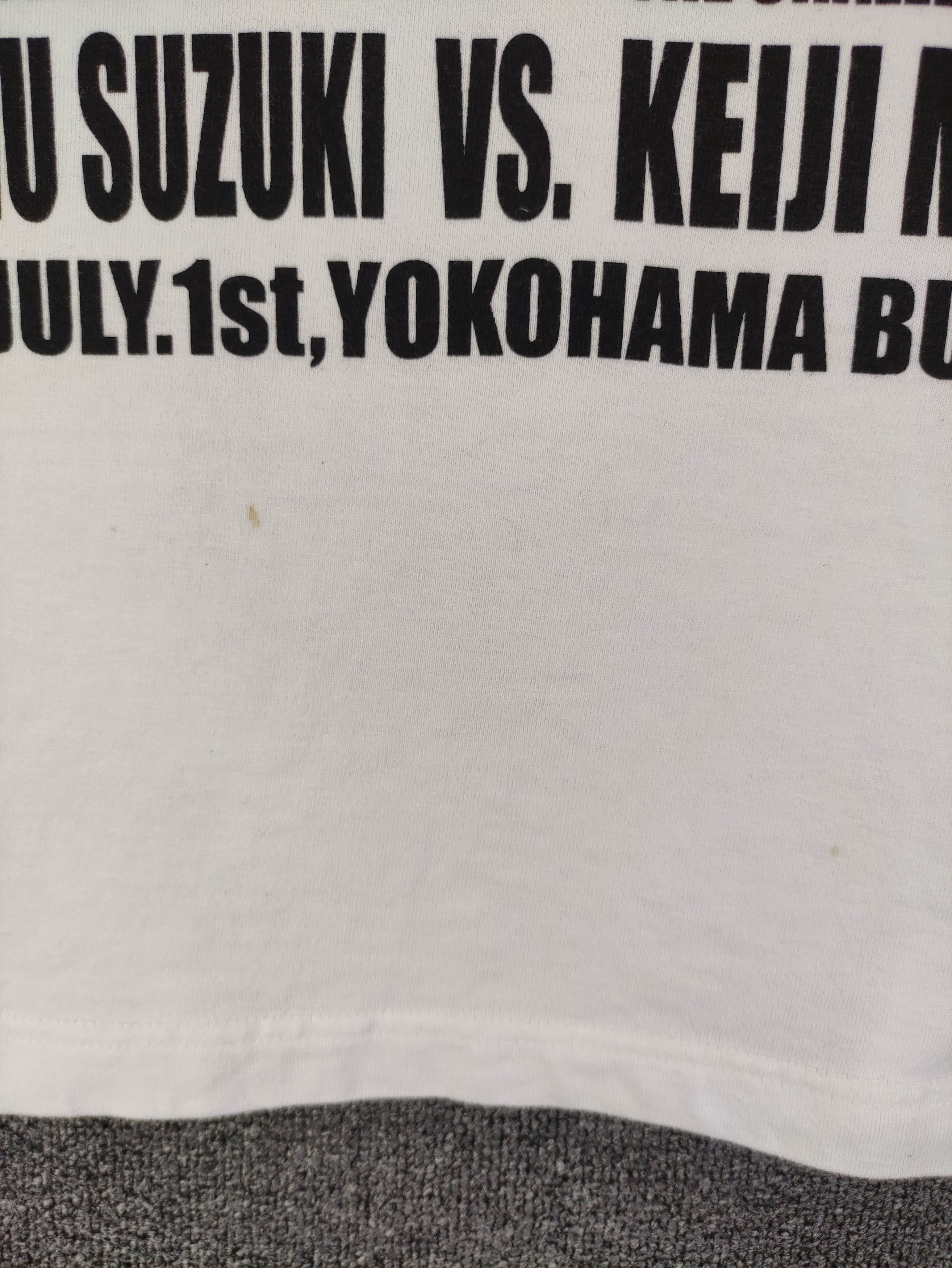 Japanese Brand Vintage Japanese Pro Wrestling Tee Big Logo T-shirt Size US M / EU 48-50 / 2 - 4 Thumbnail