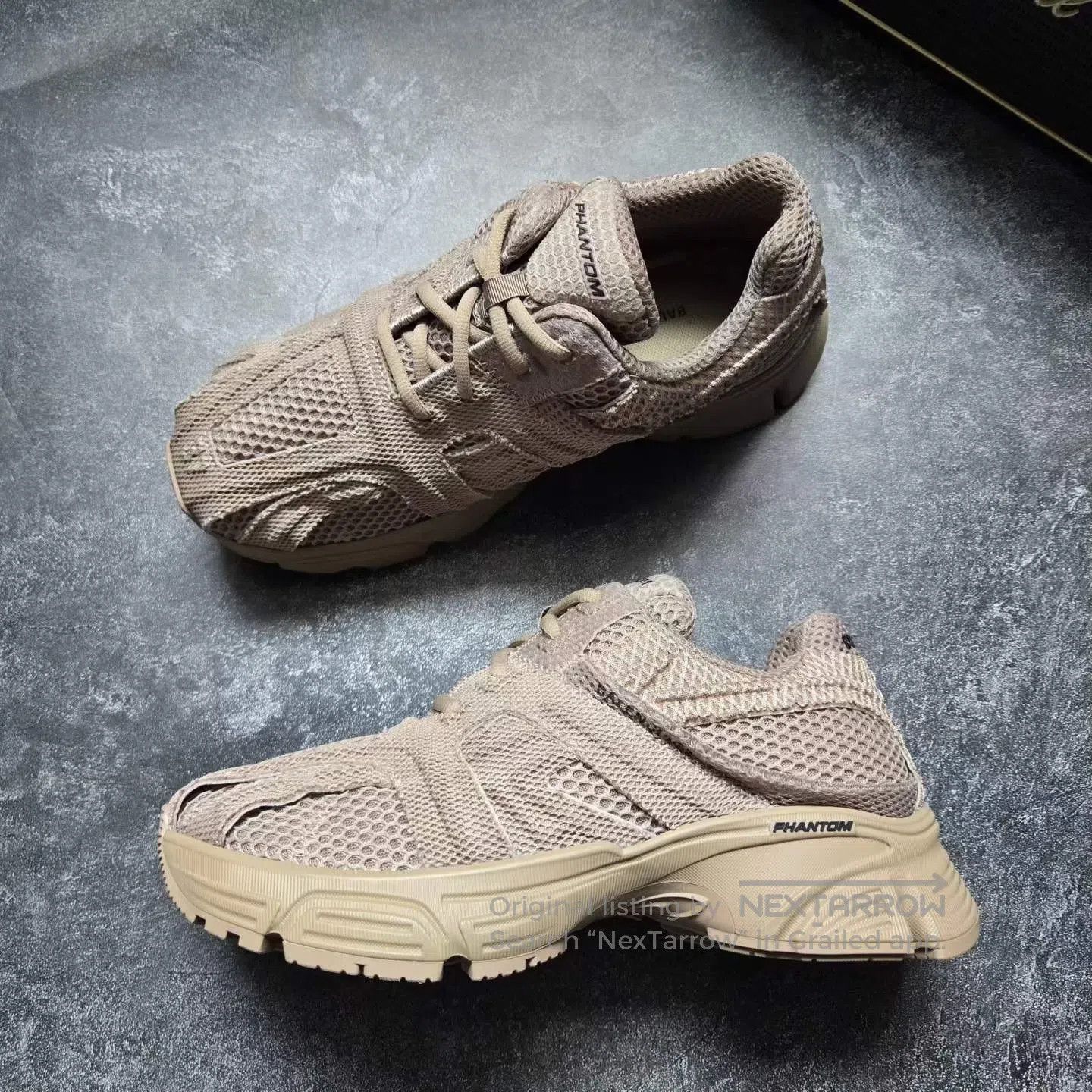 Balenciaga Balenciaga Phantom Desert Grey Sneakers| Size US 6.5 / IT 36.5 - 4 Thumbnail