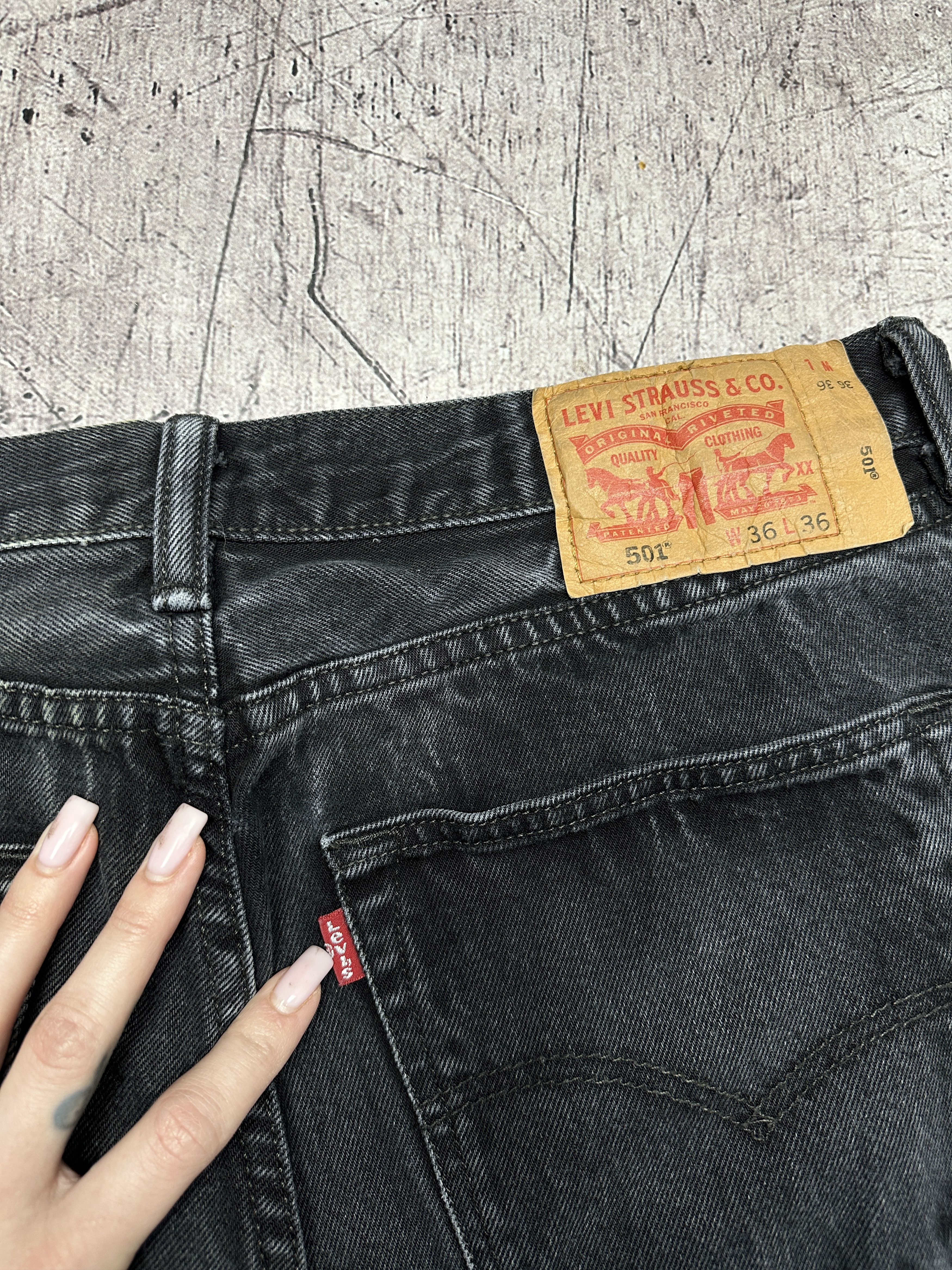 Levi's Levi's 501 Vintage Mens Denim Pants Jeans Size US 36 / EU 52 - 3 Thumbnail