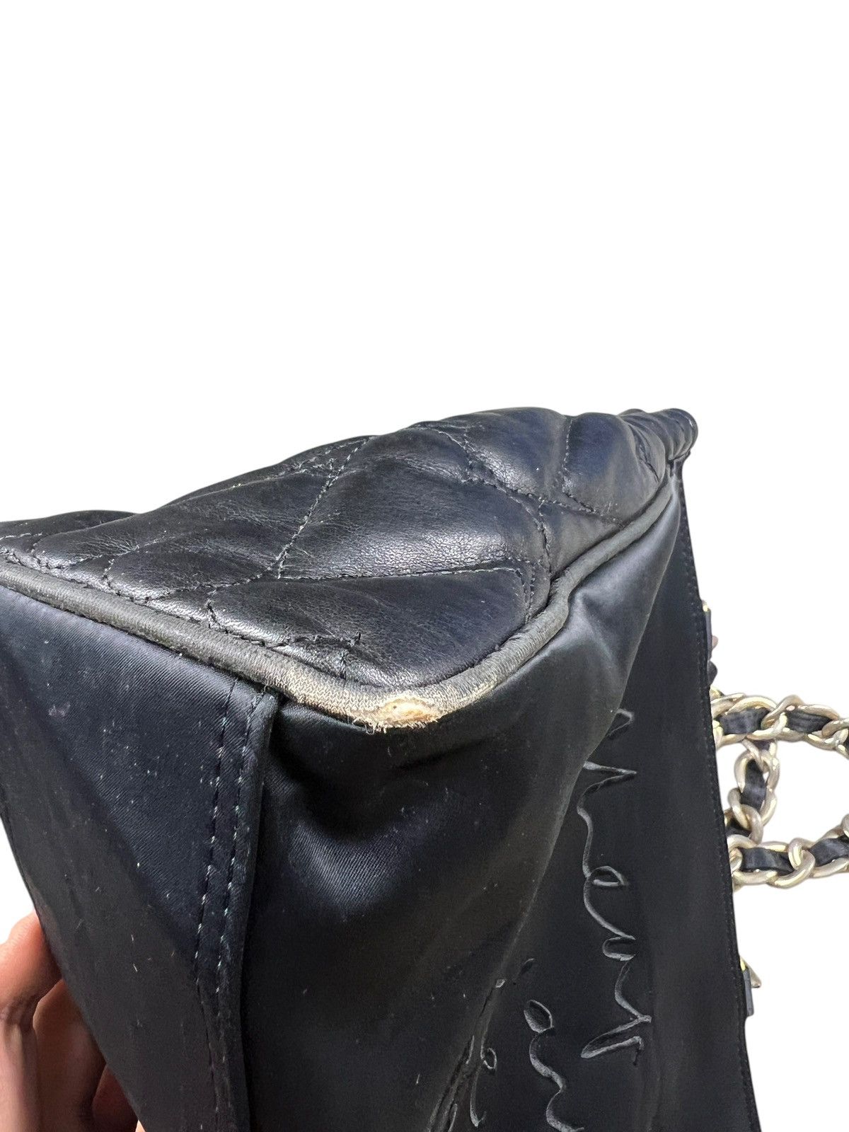 Moschino × Vintage 1990 Moschino Chain Shoulder Bag Size ONE SIZE - 5 Thumbnail