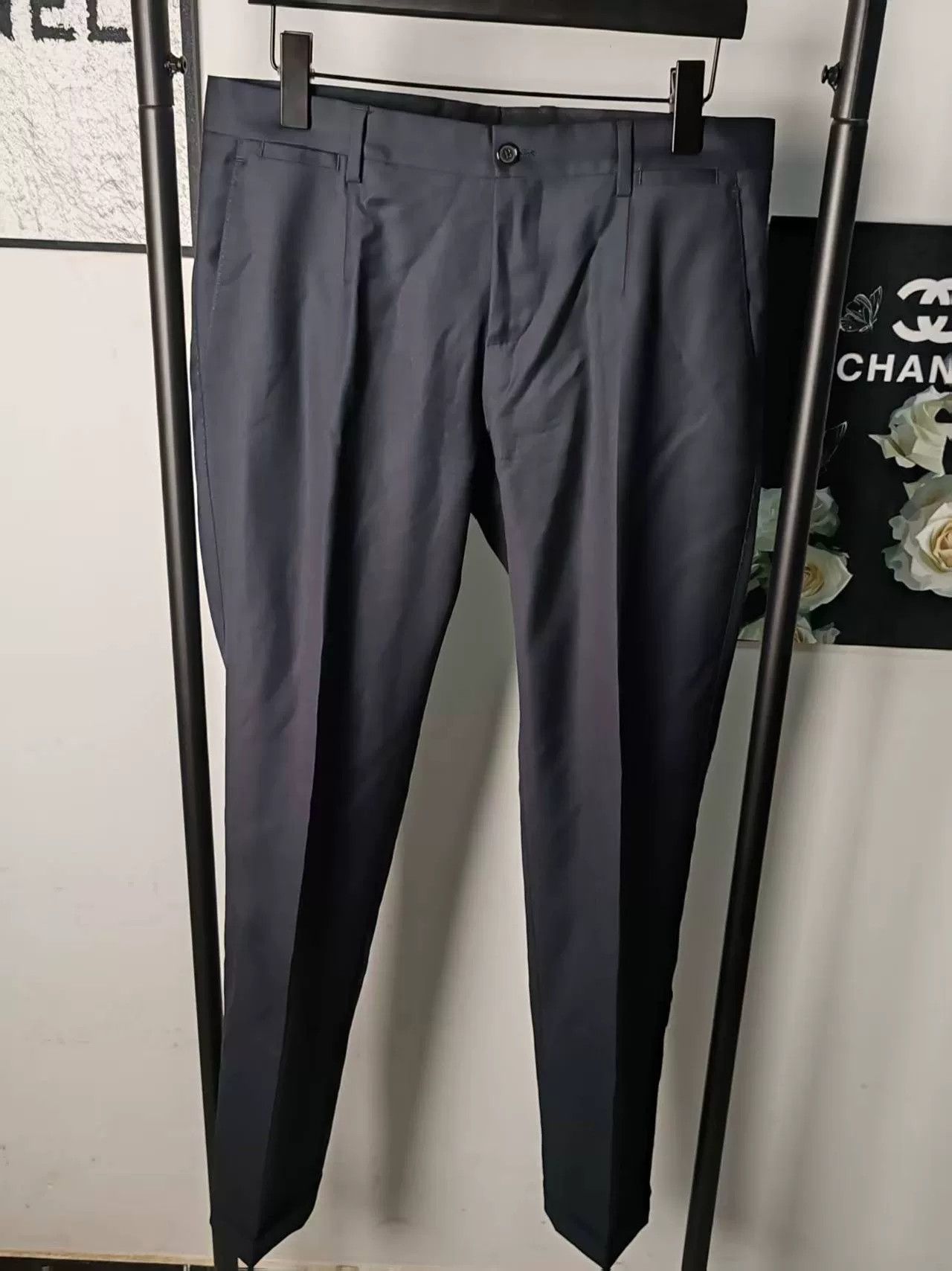 Dolce & Gabbana Dolce & Gabbana Wool White Casual Pants 32 Men Size US 32 / EU 48 - 1 Thumbnail