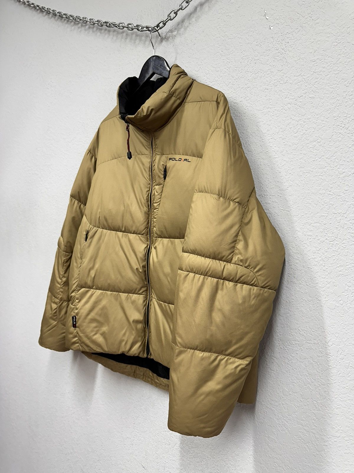 Polo Ralph Lauren Vintage Puffer Down Jacket Ralph Lauren Y2K Brown Arcteryx Size US XL / EU 56 / 4 - 6 Thumbnail
